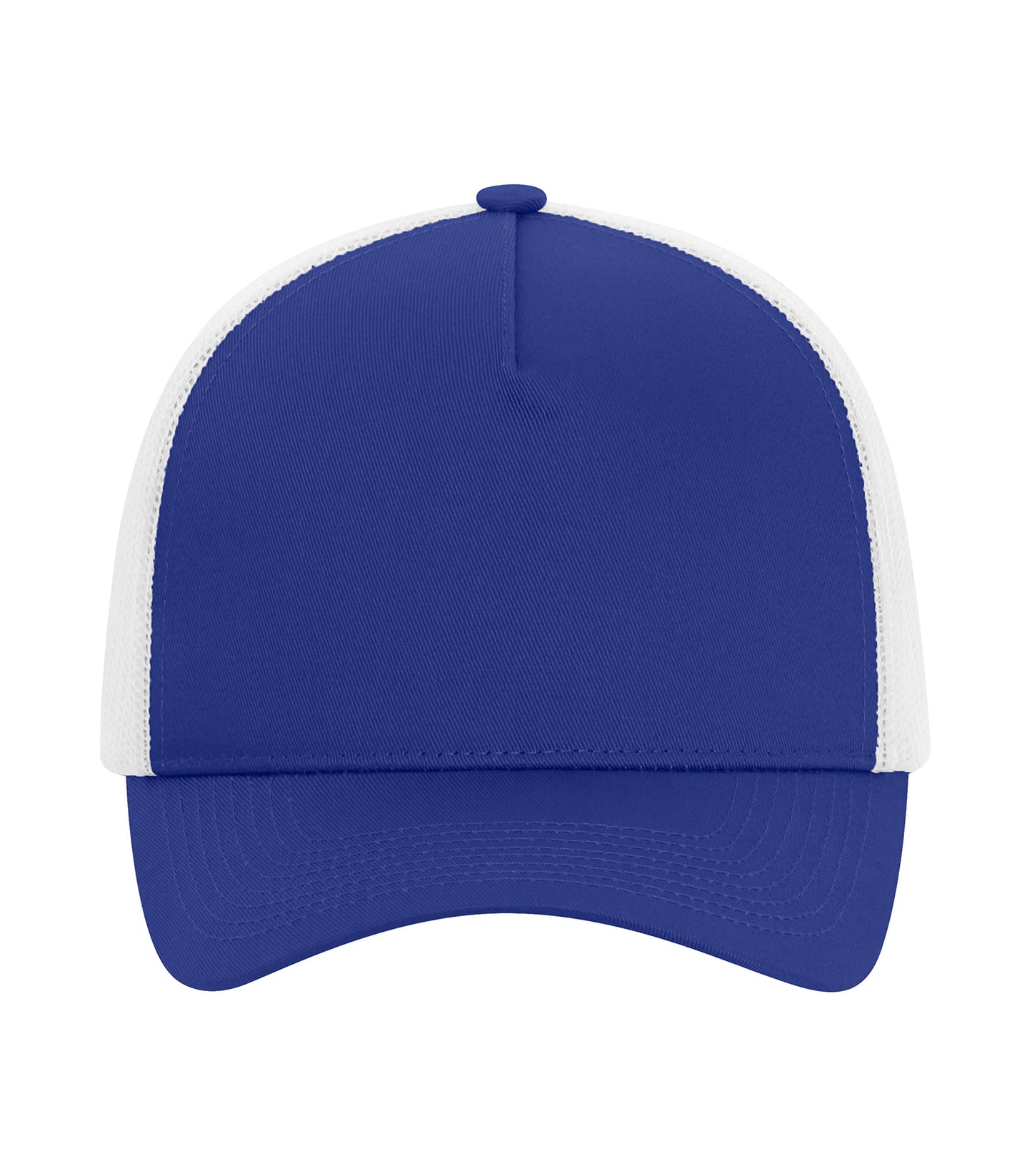 ATC EVERYDAY COTTON TWILL 5-PANEL TRUCKER CAP (C1342) - Royal White