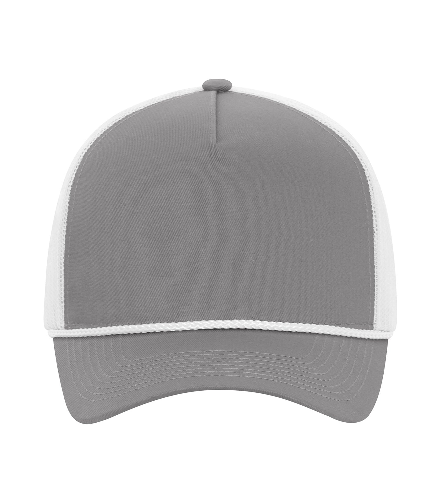 ATC EVERYDAY COTTON TWILL 5-PANEL TRUCKER ROPE CAP (C1343) - Concrete White