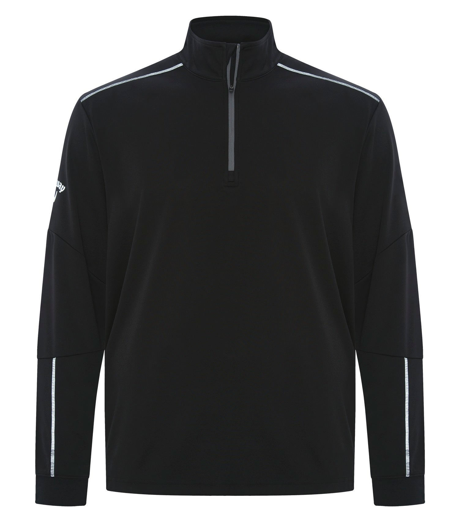 Callaway 1/4 ZIP WATER REPELLENT PULLOVER (CGM540) - Black Iron