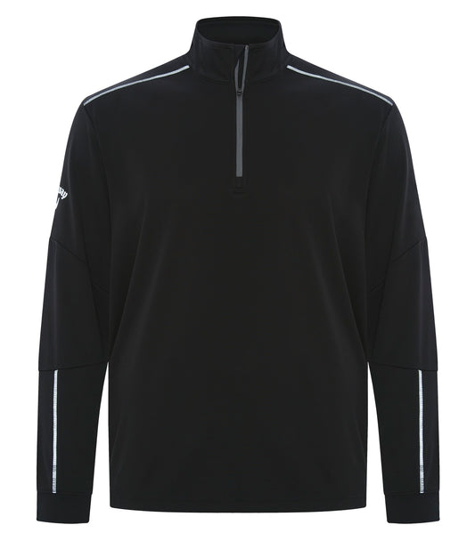 Callaway 1/4 ZIP WATER REPELLENT PULLOVER (CGM540) - Black Iron
