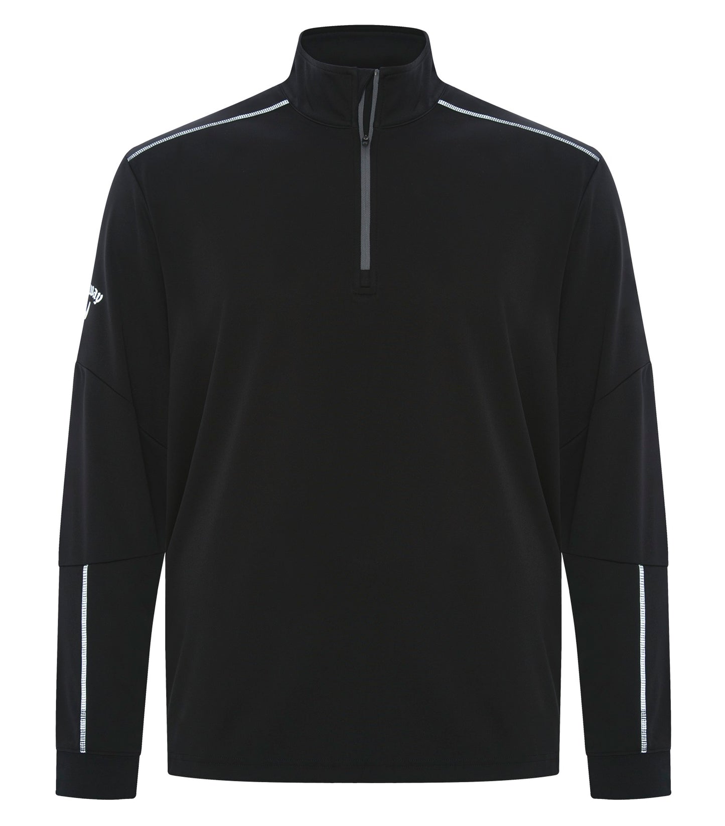 Callaway 1/4 ZIP WATER REPELLENT PULLOVER (CGM540) - Black Iron
