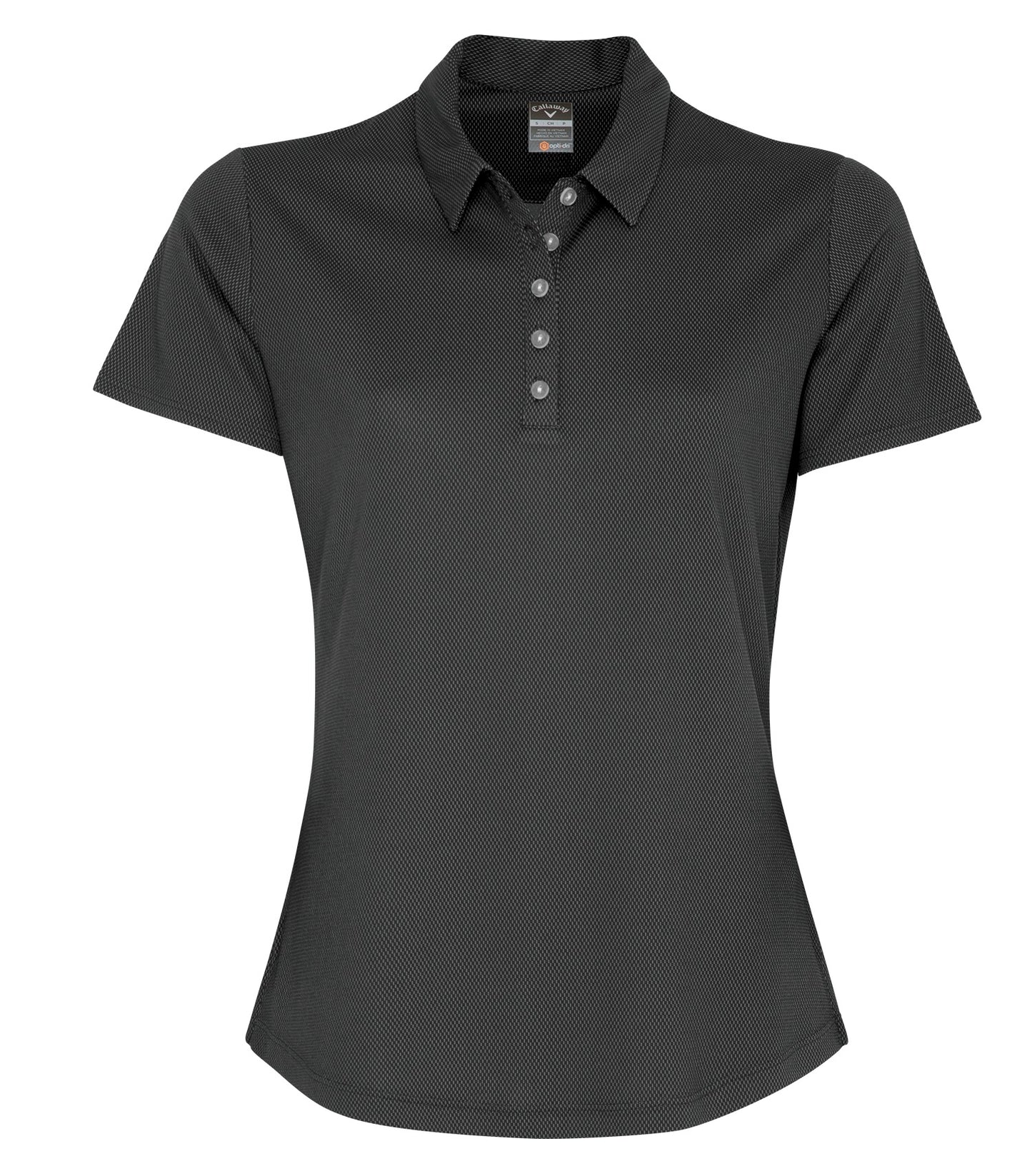 Callaway BIRDSEYE LADIES' POLO (CGW693) - Black