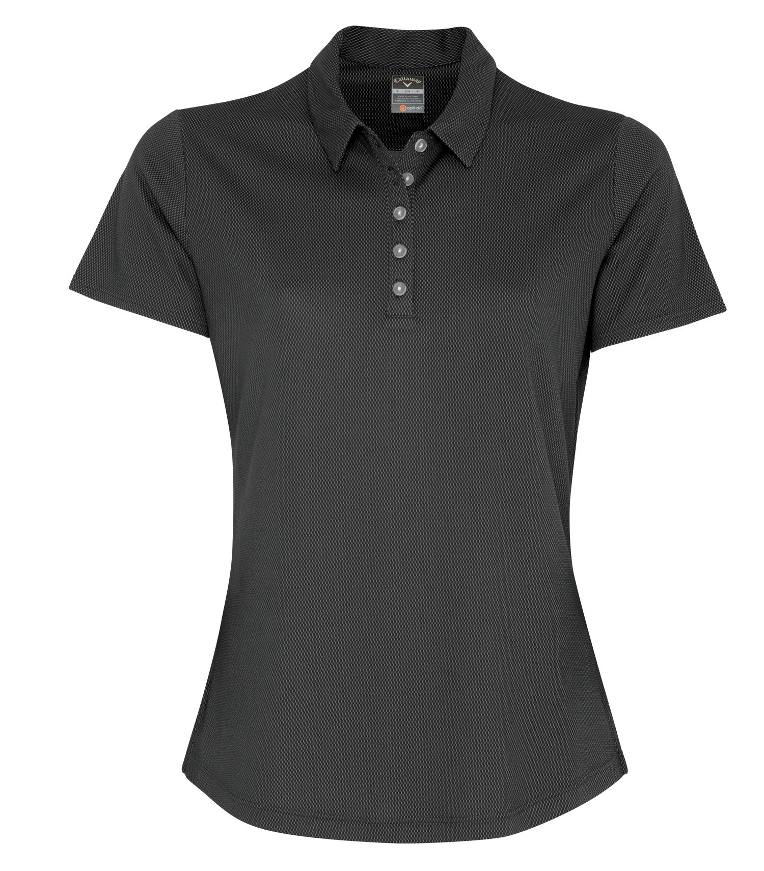 Callaway BIRDSEYE LADIES' POLO (CGW693) - Black
