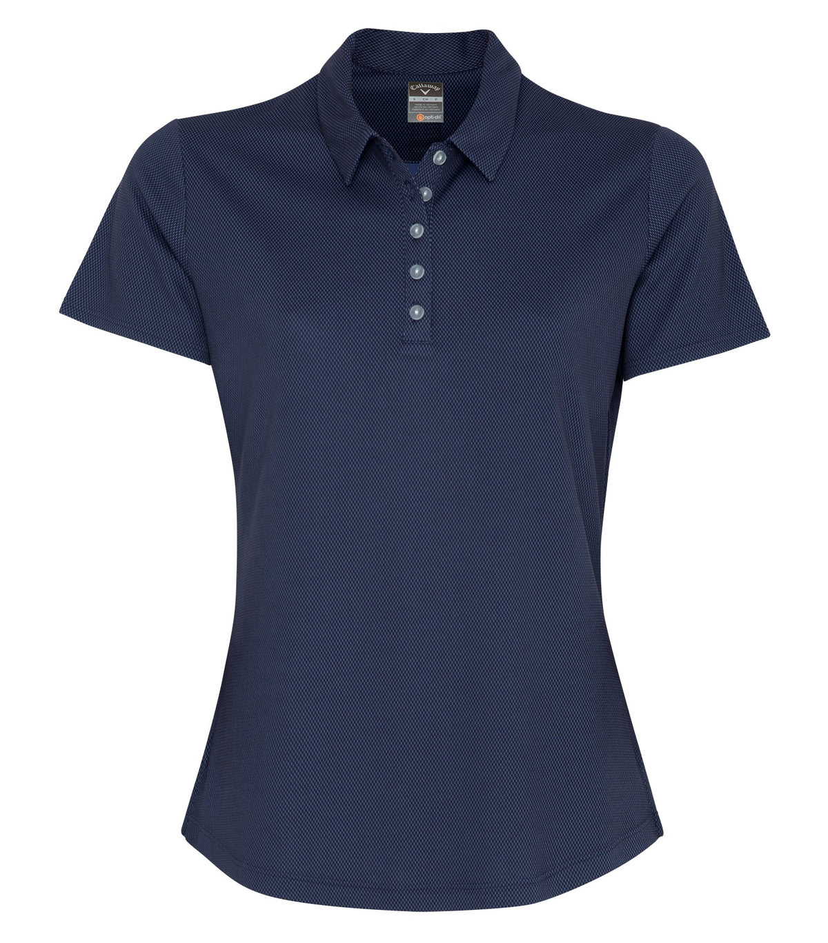 CALLAWAY BIRDSEYE LADIES' POLO - Peacoat Navy