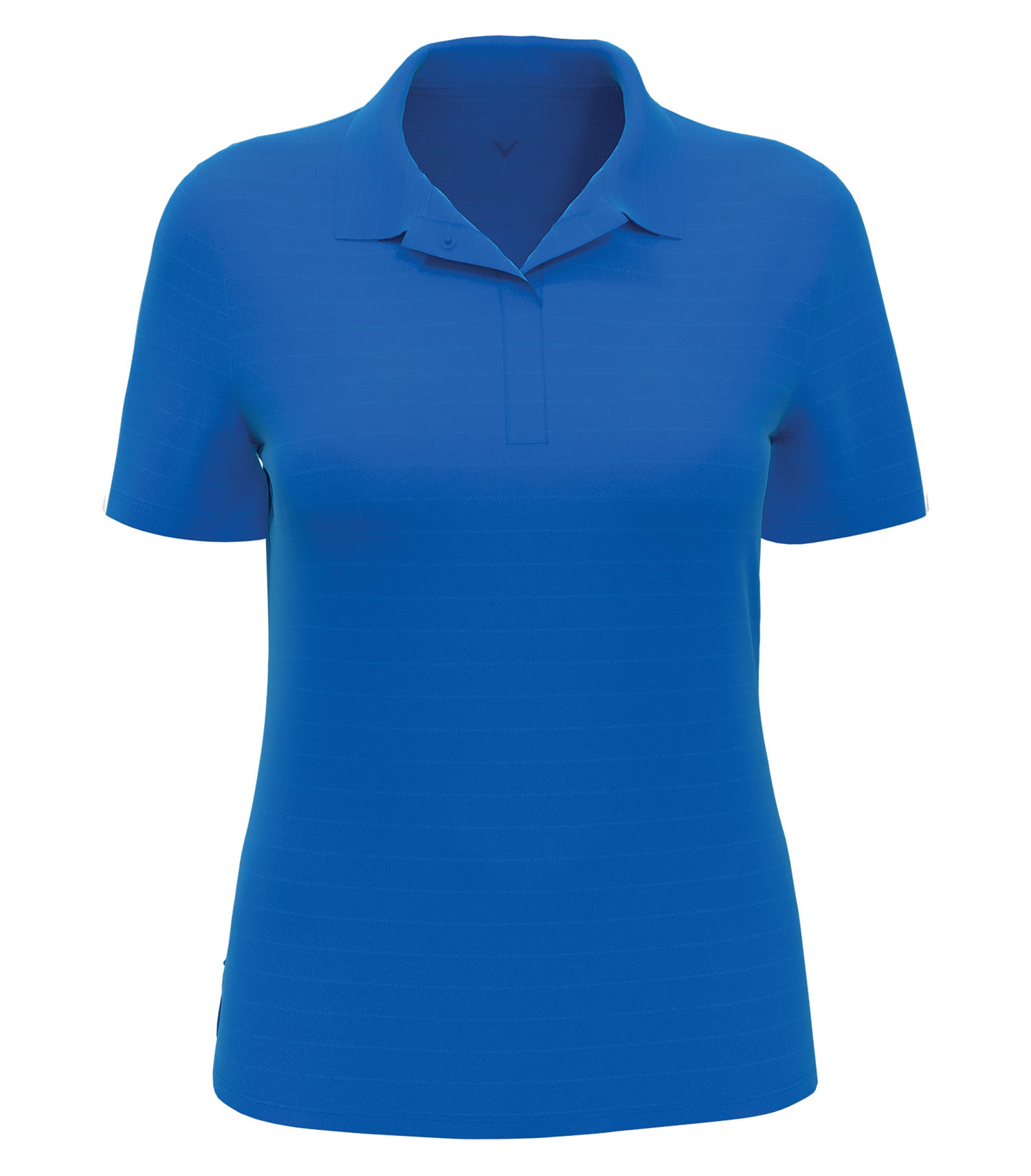 Callaway ECO HORIZONTAL TEXTURED LADIES' POLO (CGW761) - Magnetic Blue
