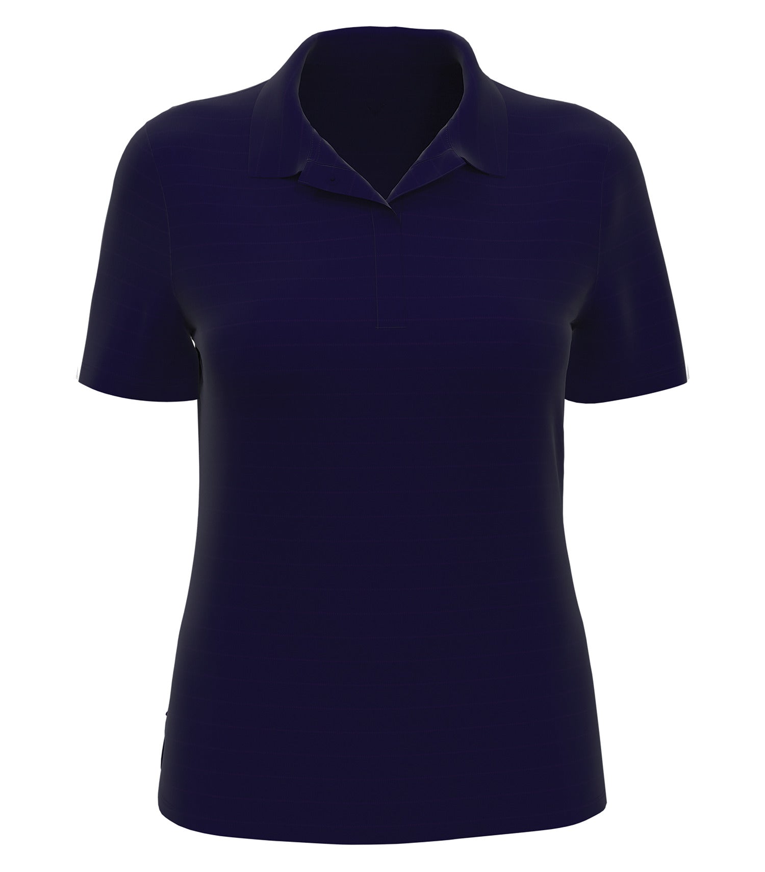 Callaway ECO HORIZONTAL TEXTURED LADIES' POLO (CGW761) - Peacoat Navy