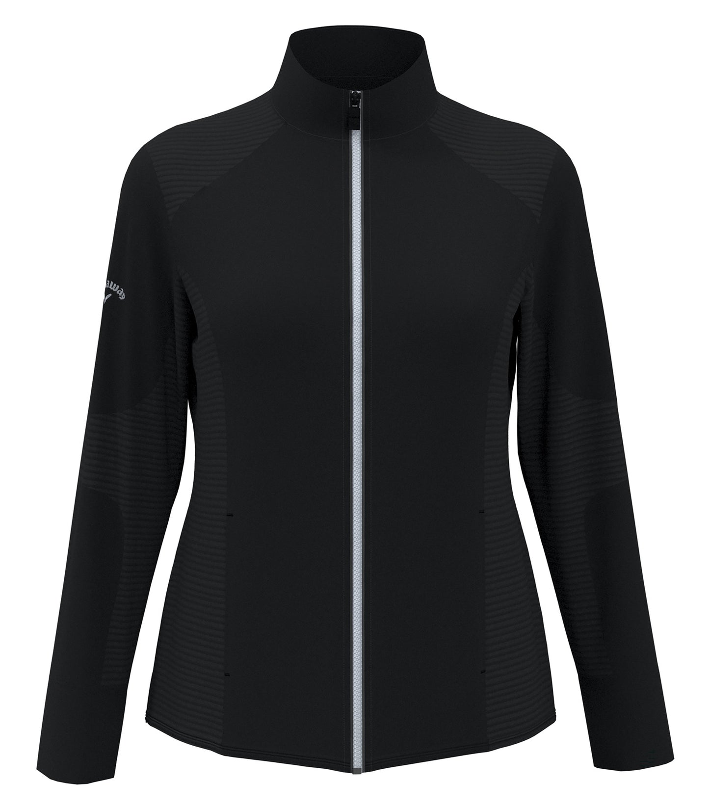 Callaway FULL ZIP OTTOMAN LADIES' JACKET (CGW772) - Black Black