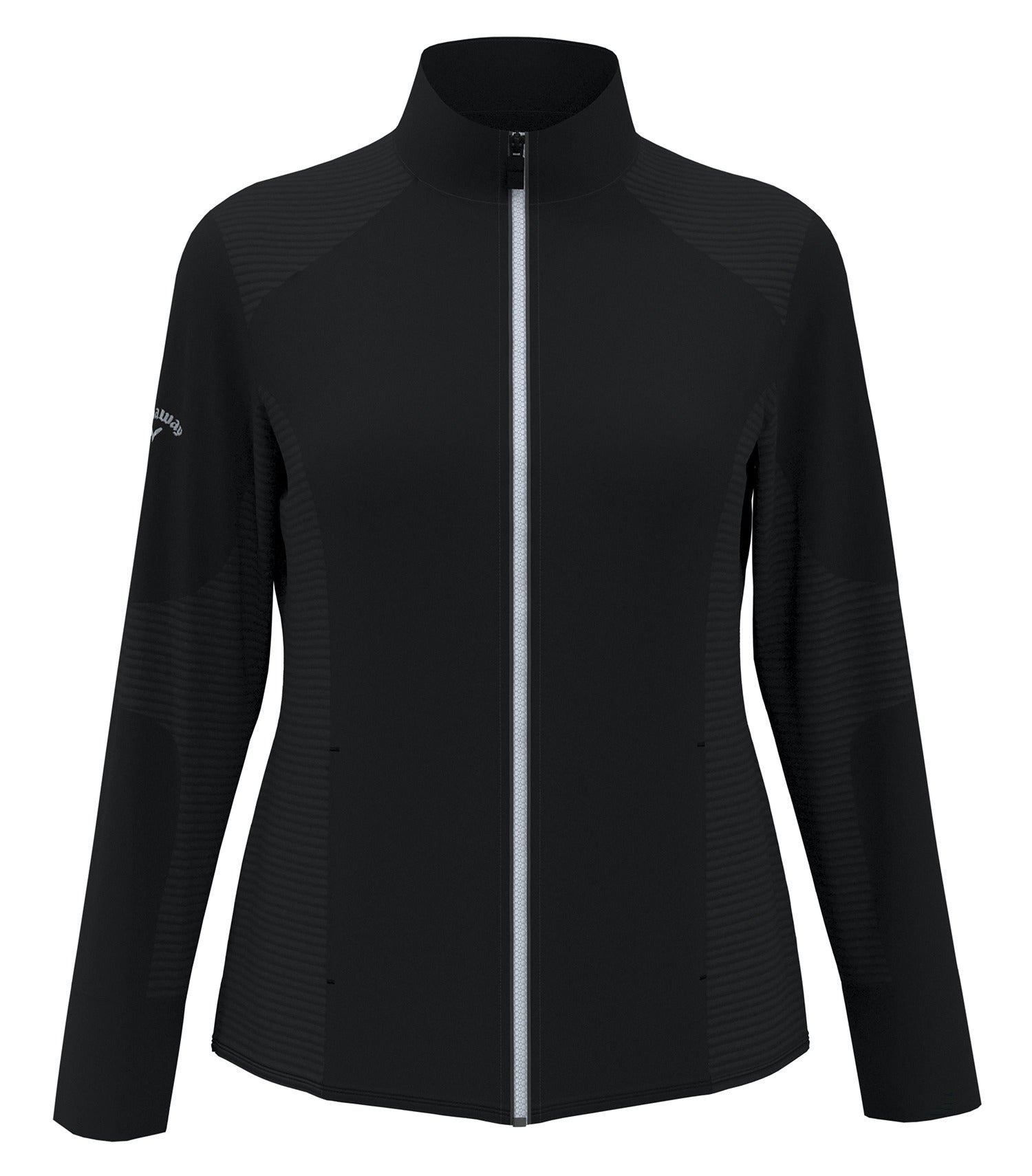 Callaway FULL ZIP OTTOMAN LADIES' JACKET (CGW772) - Black Black