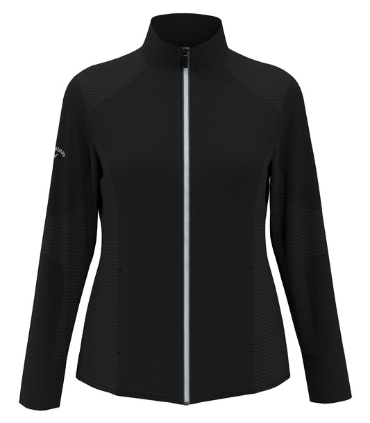 Callaway FULL ZIP OTTOMAN LADIES' JACKET (CGW772) - Black Black