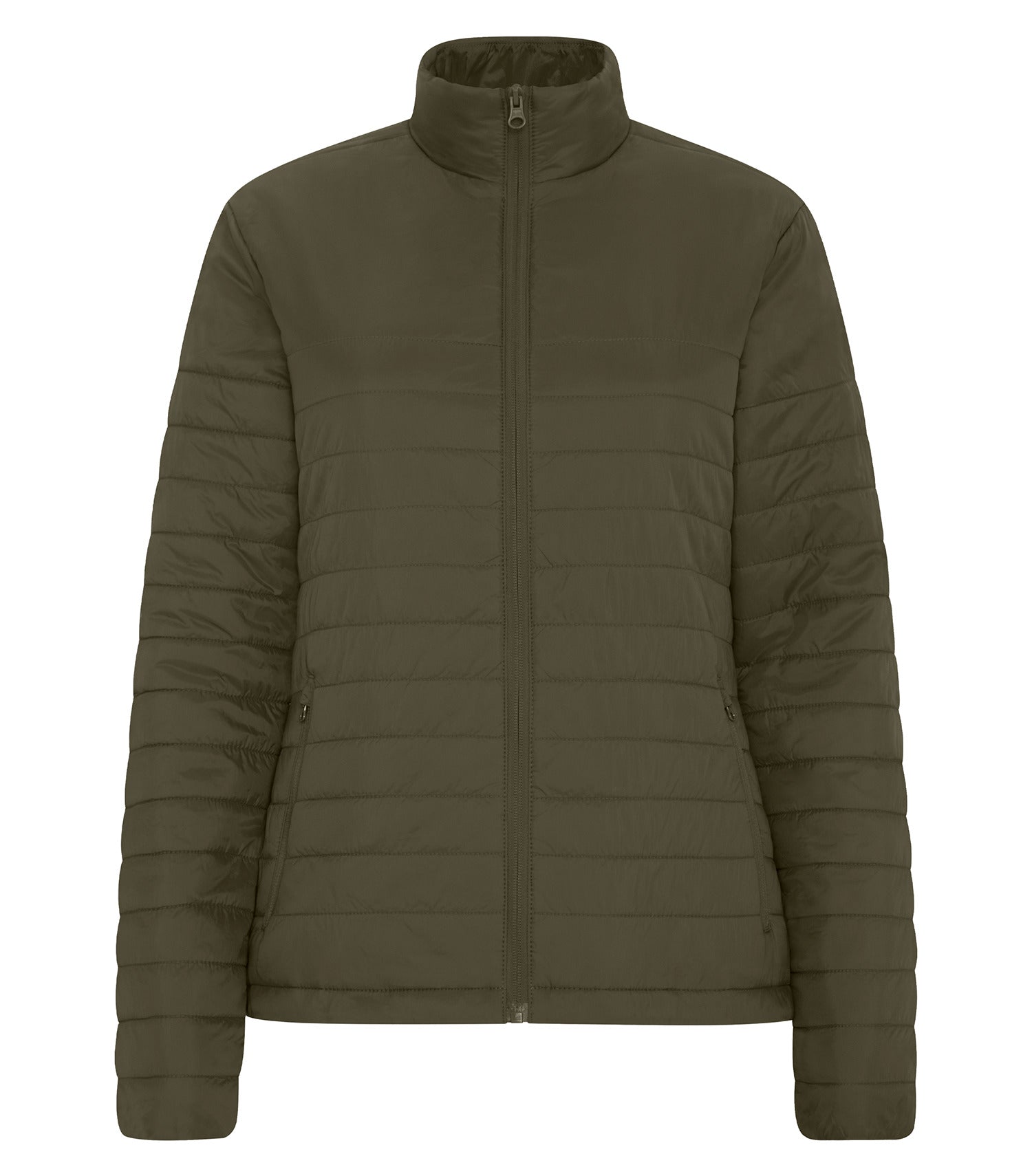 Coal Harbour GO TO PUFFY LADIES' JACKET (CH7690L) - Olive Green