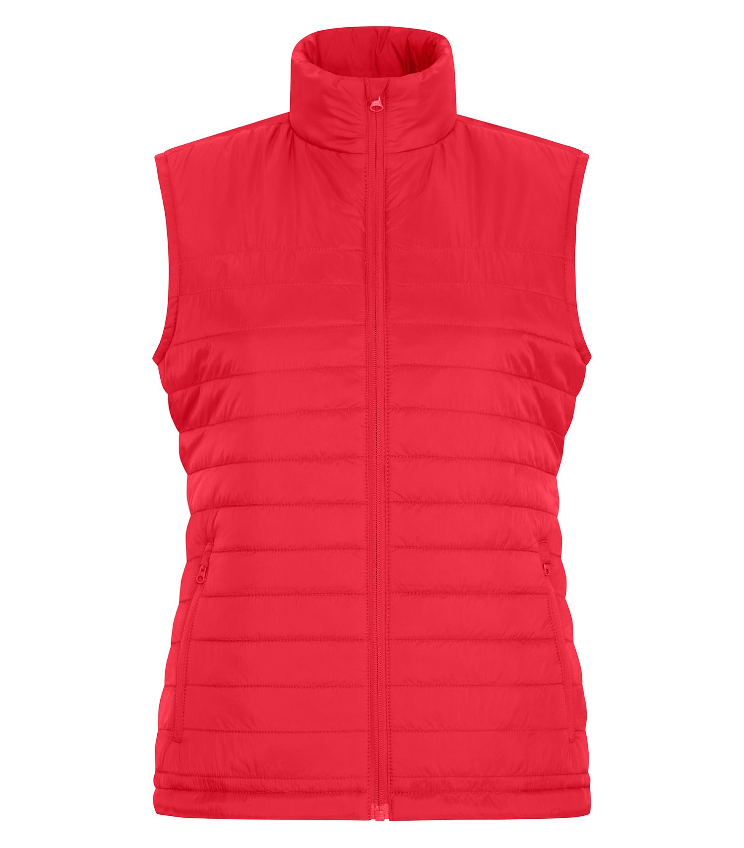 Coal Harbour GO TO PUFFY LADIES' VEST (CH7691L) - Red