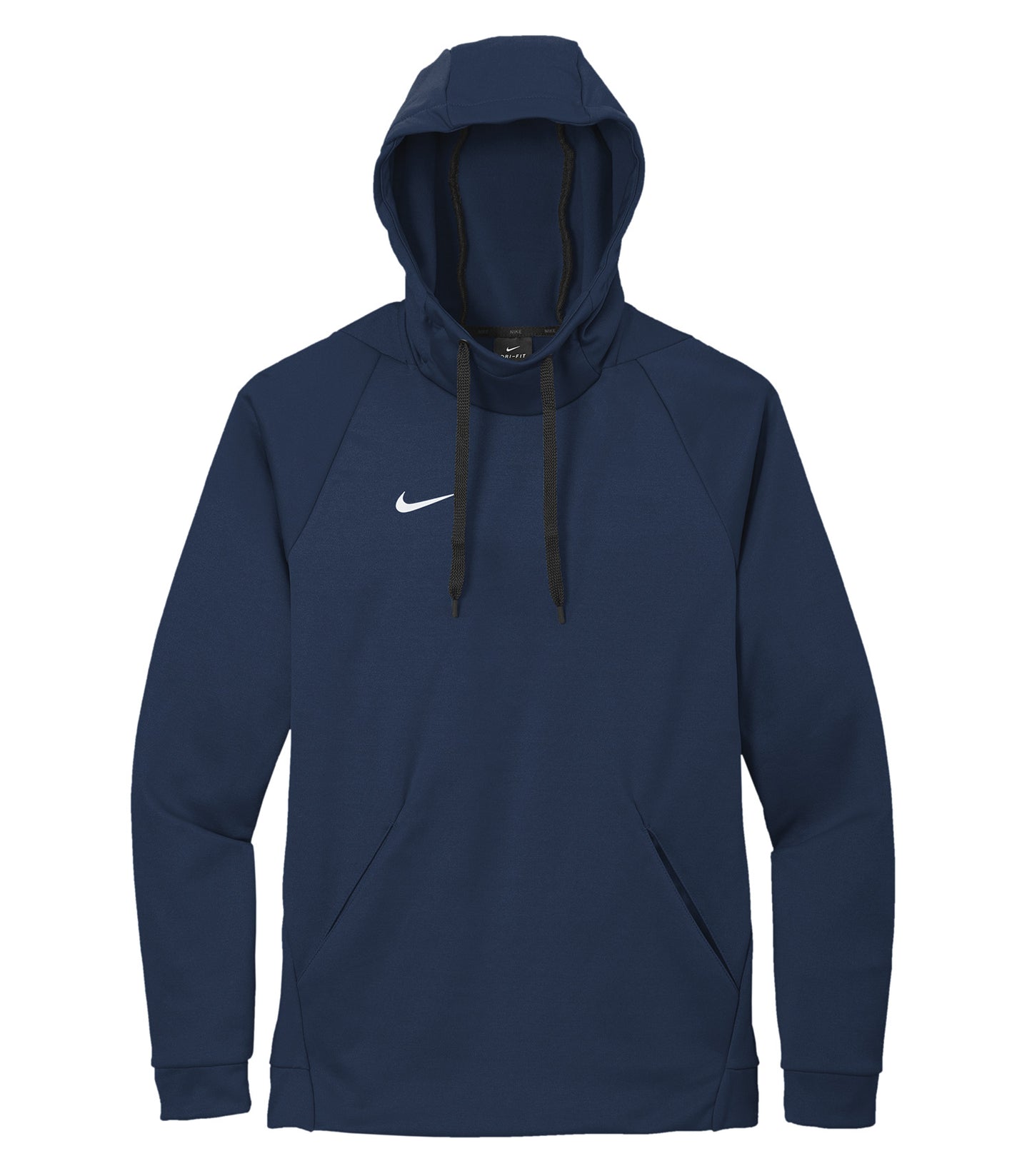 Nike Therma-FIT FLEECE PULLOVER HOODIE (CN9473) - Flat Front Team Navy
