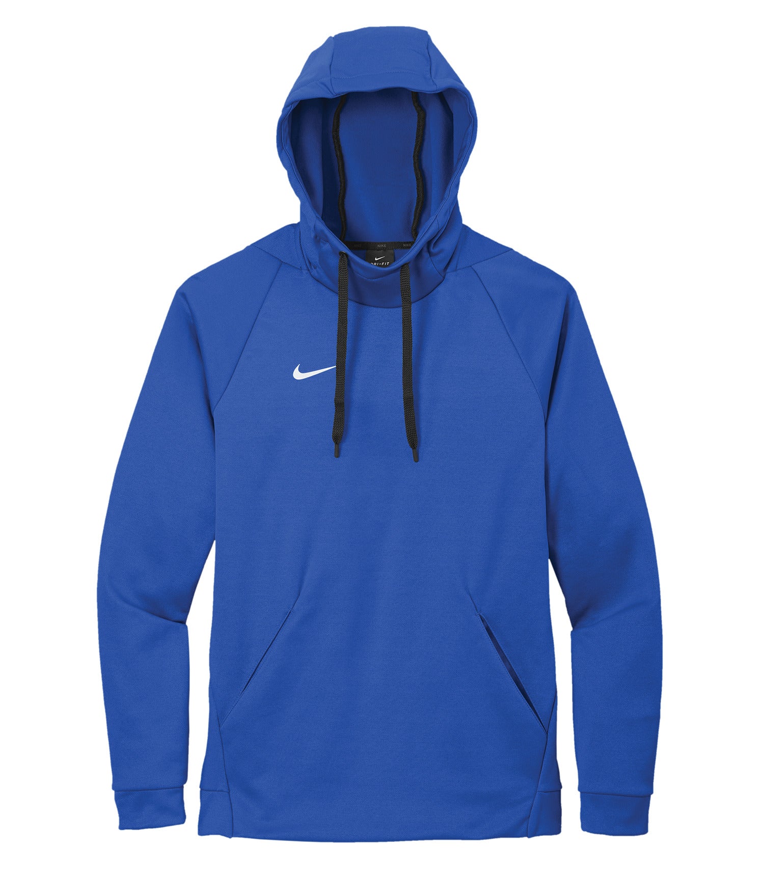 Nike Therma-FIT FLEECE PULLOVER HOODIE (CN9473) - Flat Front Team Royal