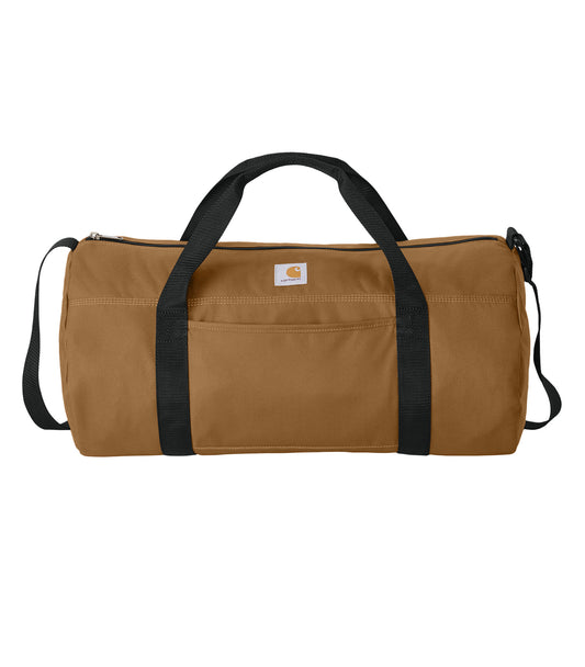CARHARTT® CANVAS PACKABLE DUFFEL WITH POUCH. 40L - Carhartt Brown