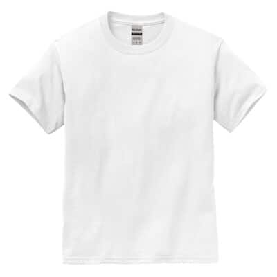 Gildan Youth Heavy Cotton T-Shirt – 5000B - Navy, White