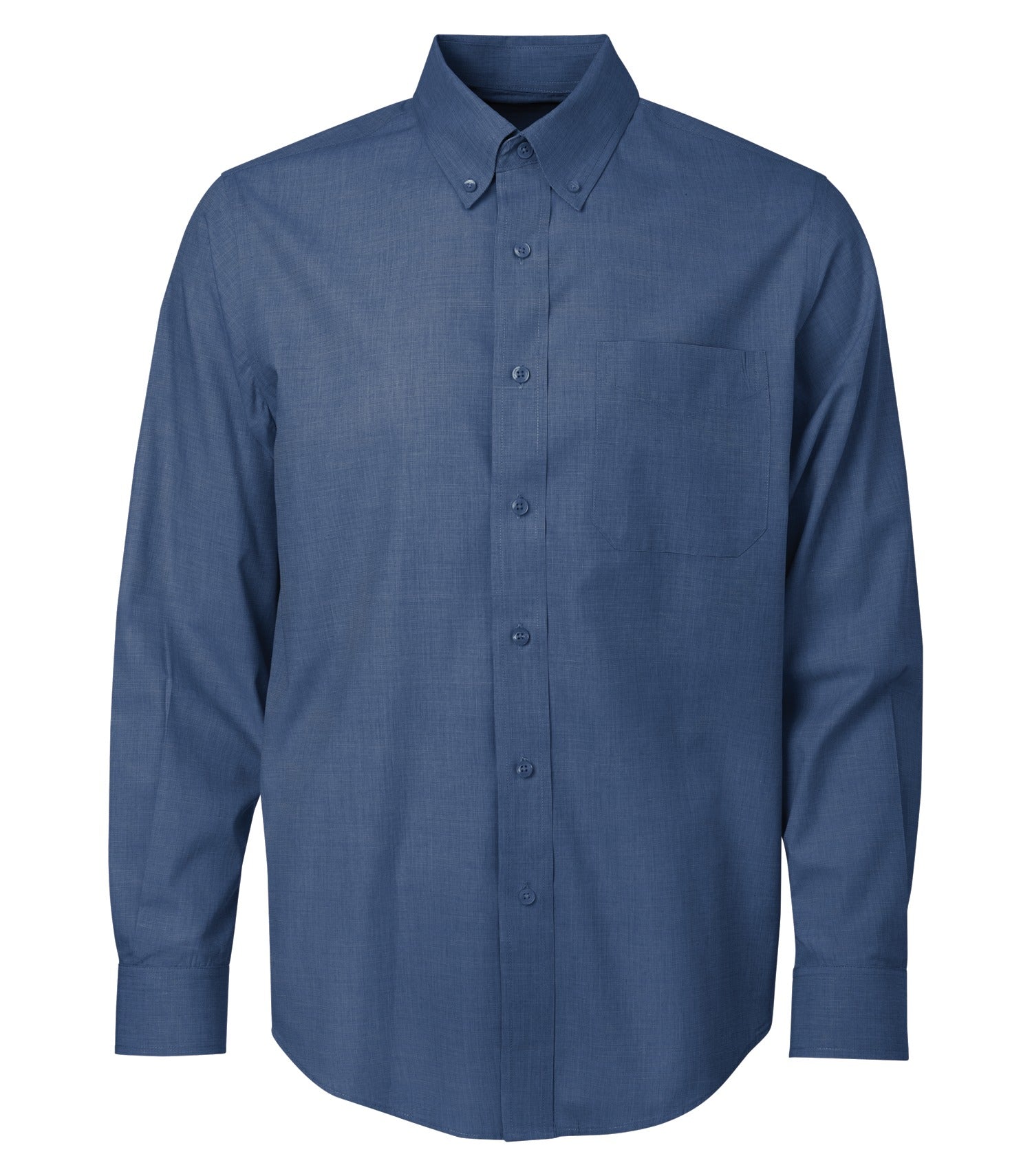 Coal Harbour TEXTURED CROSSHATCH WOVEN SHIRT (D6004) - Deepblue