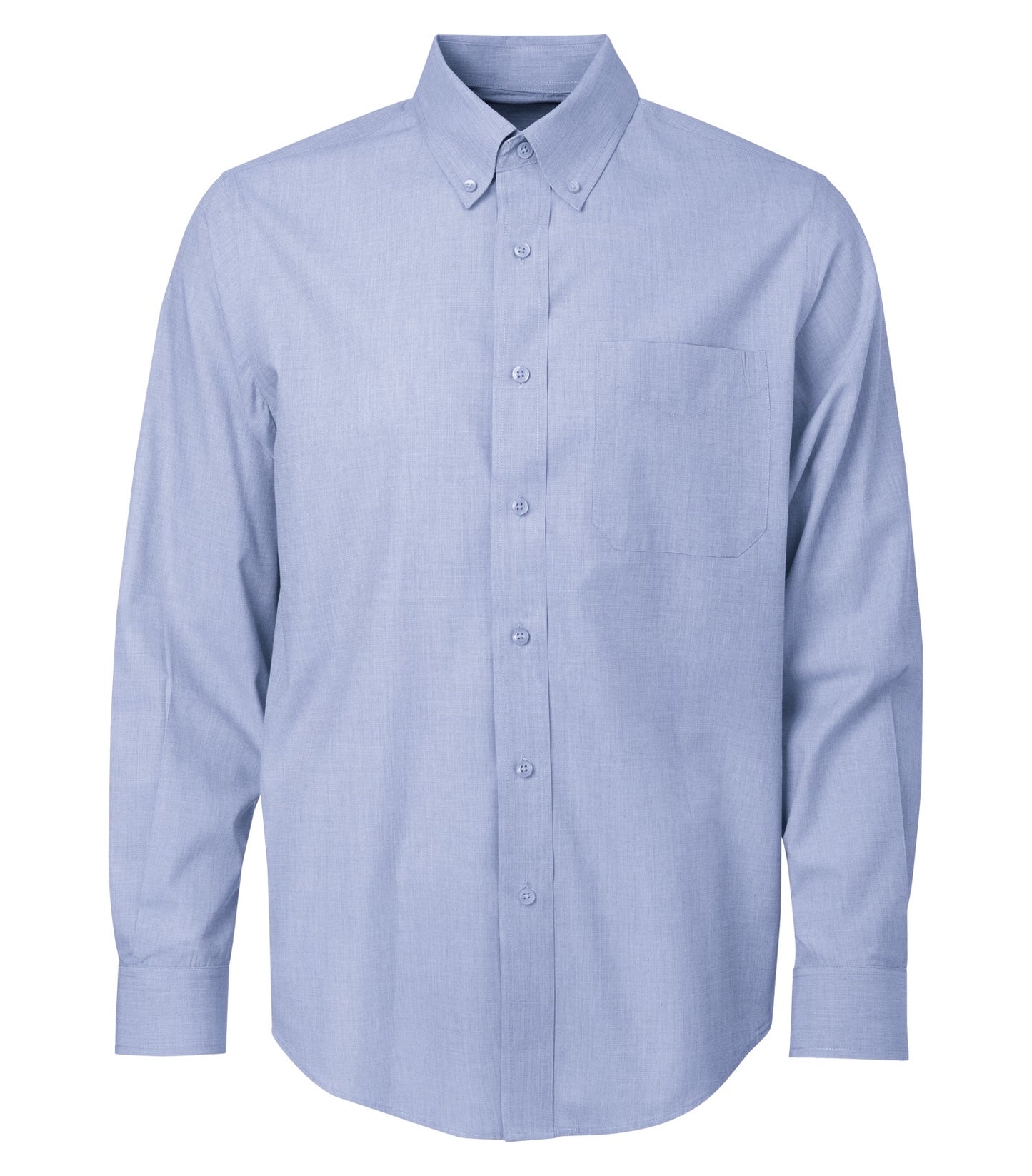Coal Harbour TEXTURED CROSSHATCH WOVEN SHIRT (D6004) - Oxfordblue
