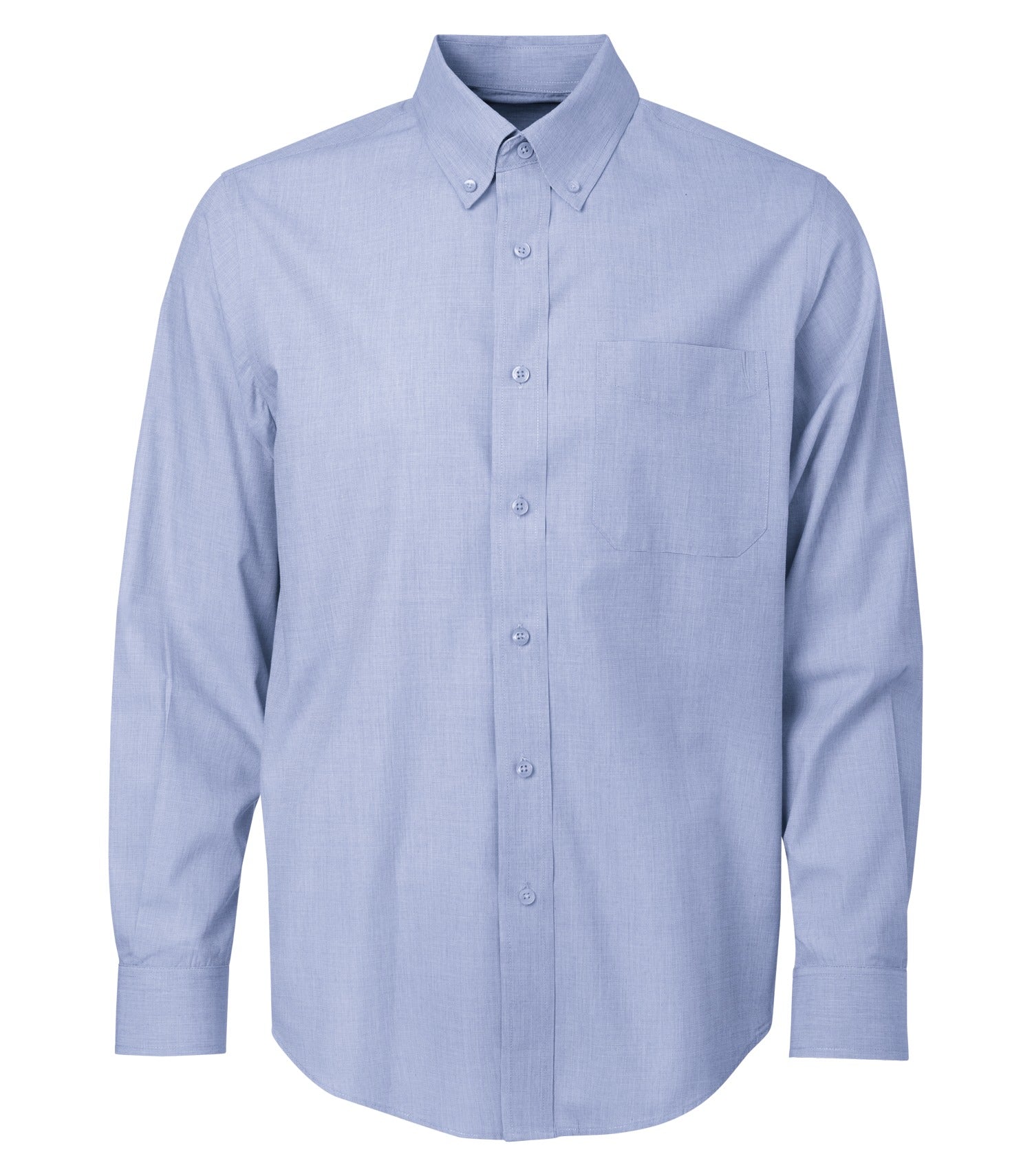 Coal Harbour TEXTURED CROSSHATCH WOVEN SHIRT (D6004) - Oxfordblue