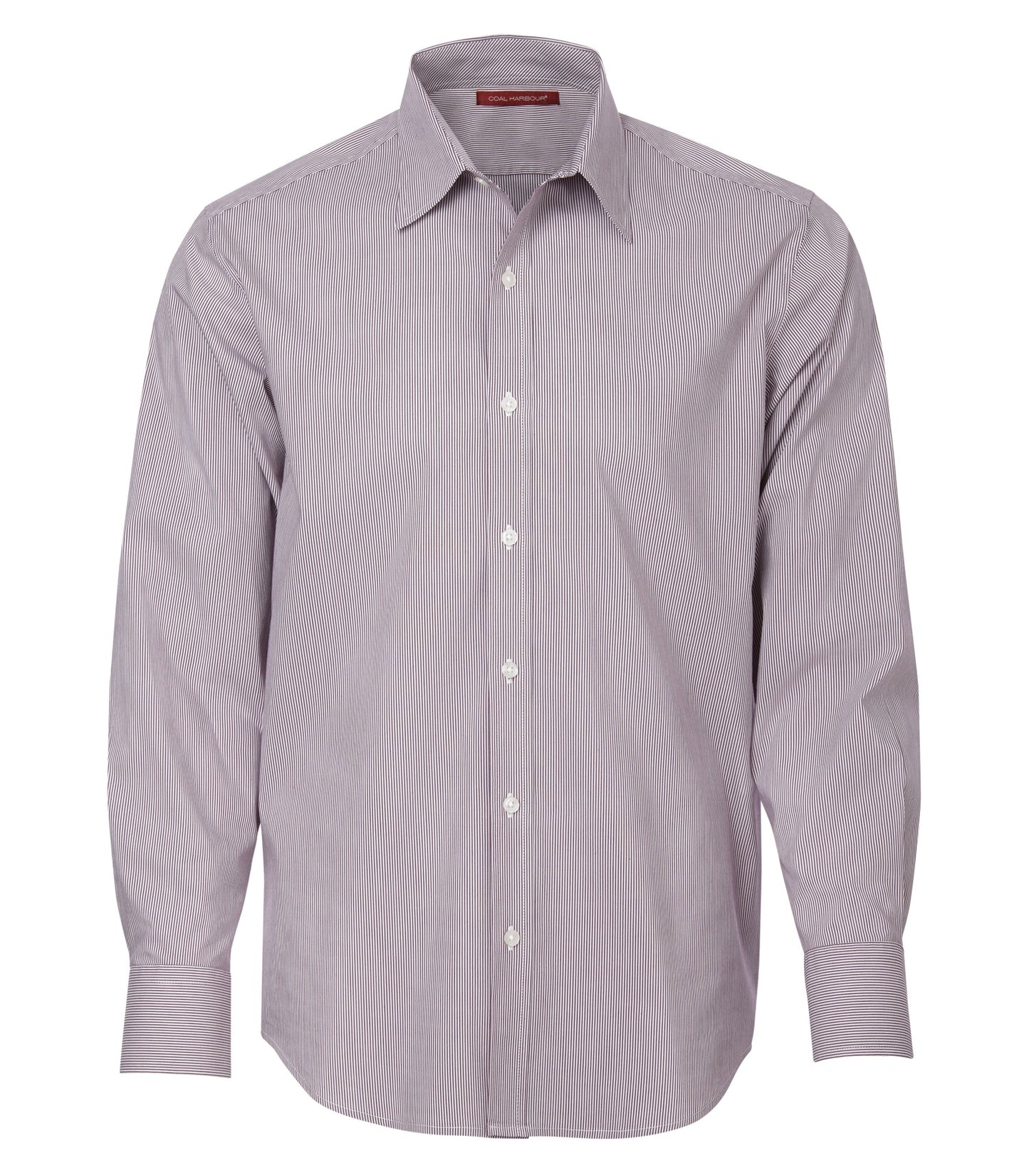 Coal Harbour MINI STRIPE STRETCH WOVEN SHIRT (D6006) - Auberginepurple 5153