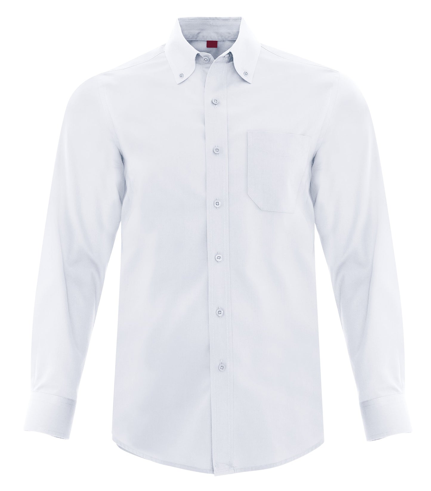 Coal Harbour EVERYDAY LONG SLEEVE WOVEN SHIRT (D6013) - True White