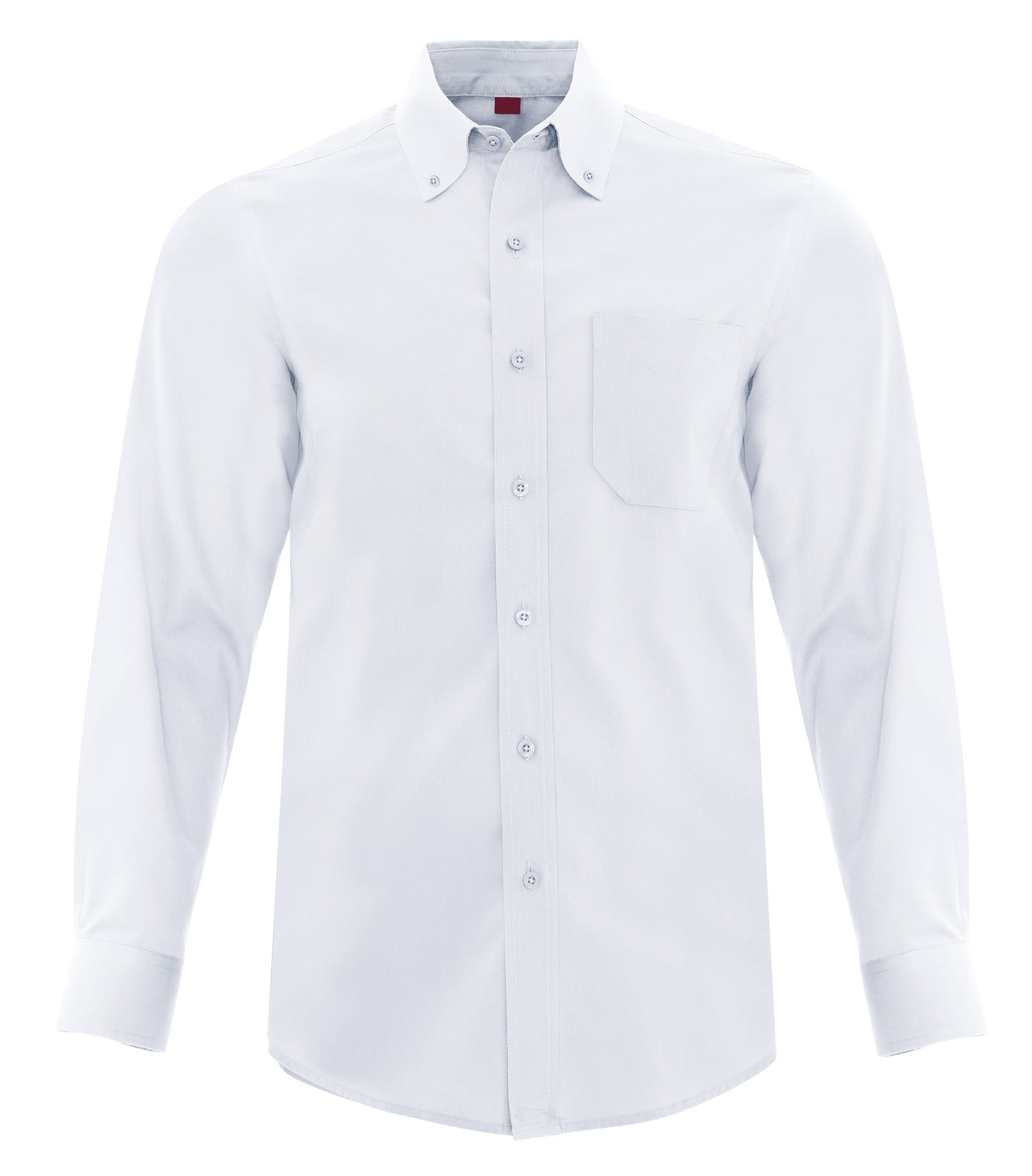 Coal Harbour EVERYDAY LONG SLEEVE WOVEN SHIRT (D6013) - True White
