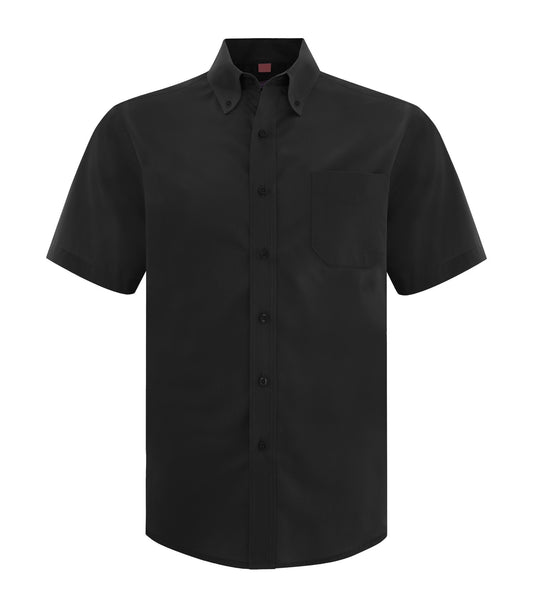 COAL HARBOUR® EVERYDAY SHORT SLEEVE WOVEN SHIRT - Black