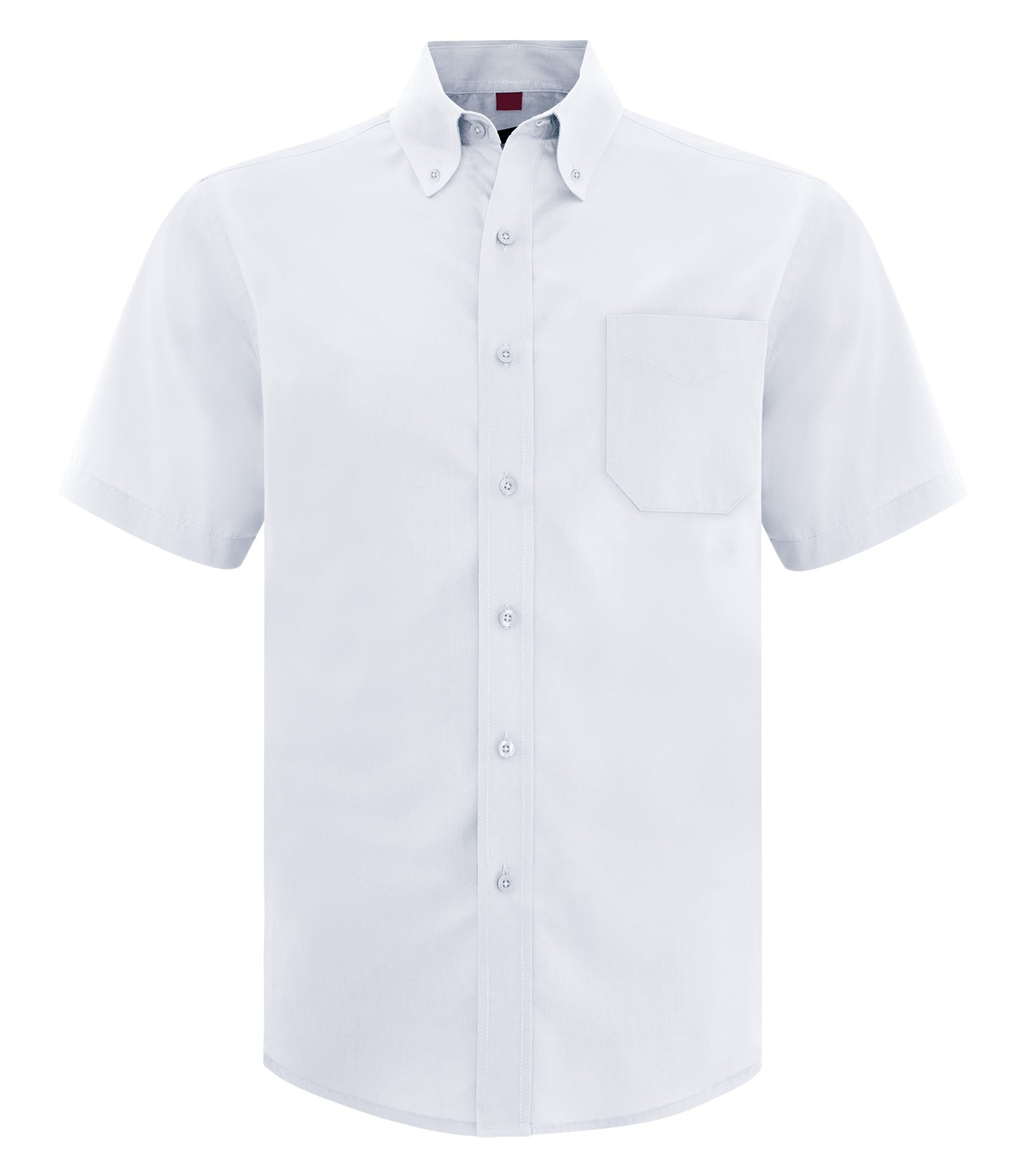 Coal Harbour EVERYDAY SHORT SLEEVE WOVEN SHIRT (D6021) - True White