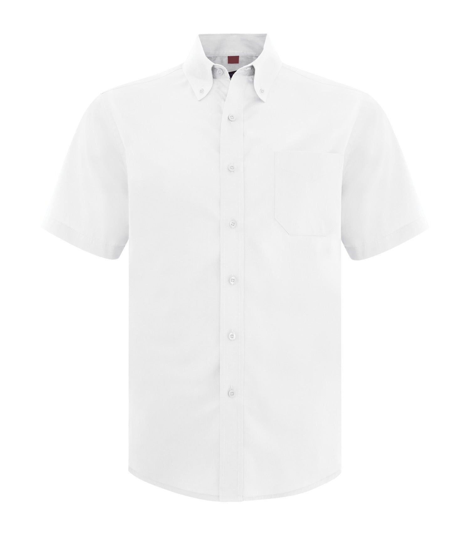 Coal Harbour EVERYDAY SHORT SLEEVE WOVEN SHIRT (D6021) - Whitev2