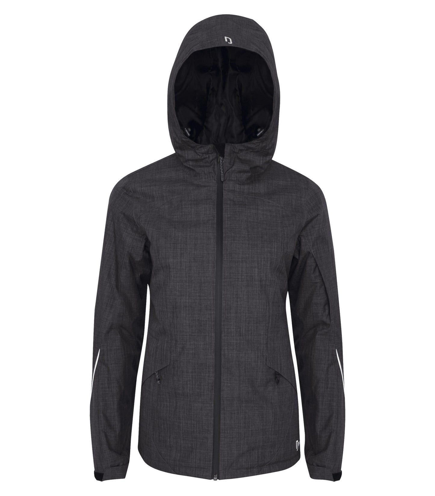 Dryframe THERMO TECH INSULATED WATERPROOF LADIES' JACKET (DF7633L) - Hood Asphalt