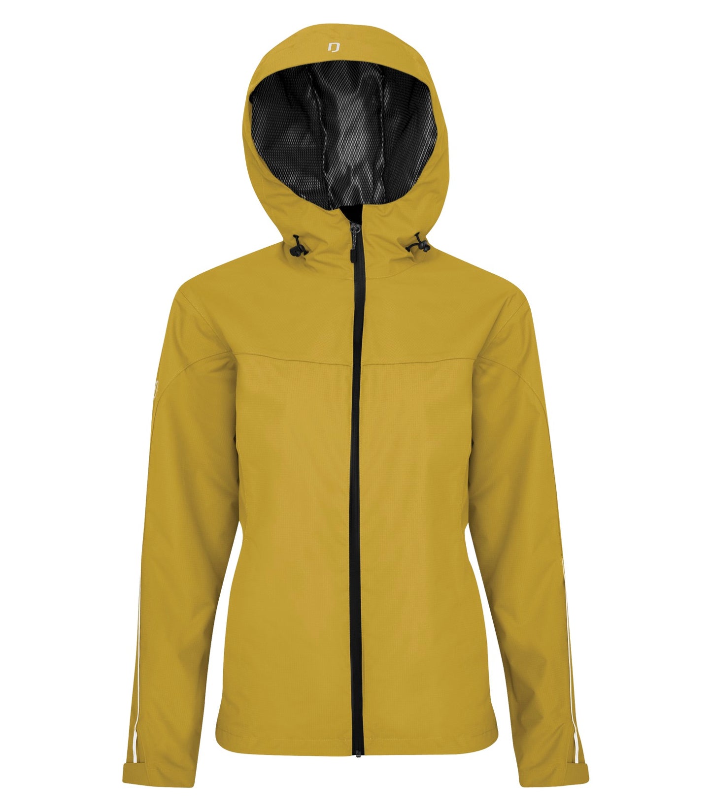 Dryframe DRY TECH WATERPROOF SHELL SYSTEM PERFORMANCE LADIES' JACKET (DF7634L) - Hood Goldenrodyellow