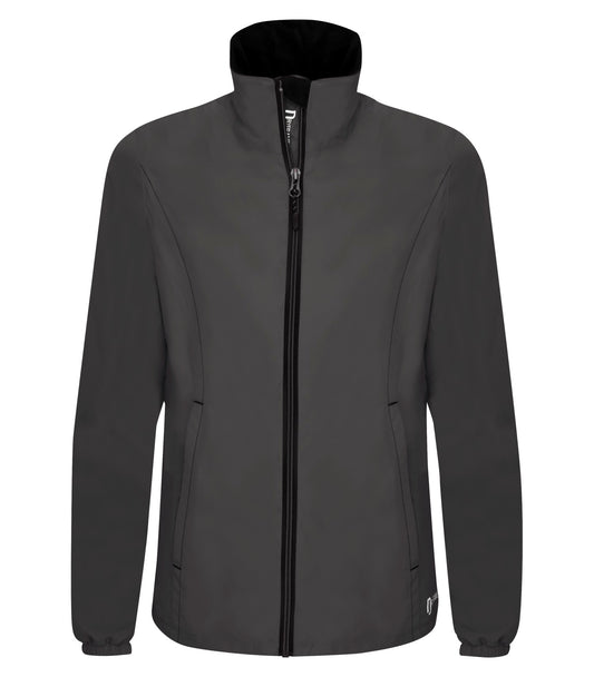 Dryframe MICRO RIPSTOP TECH WATER RESISTANT FLEECE LINED LADIES' JACKET (DF7636L) - Asphalt
