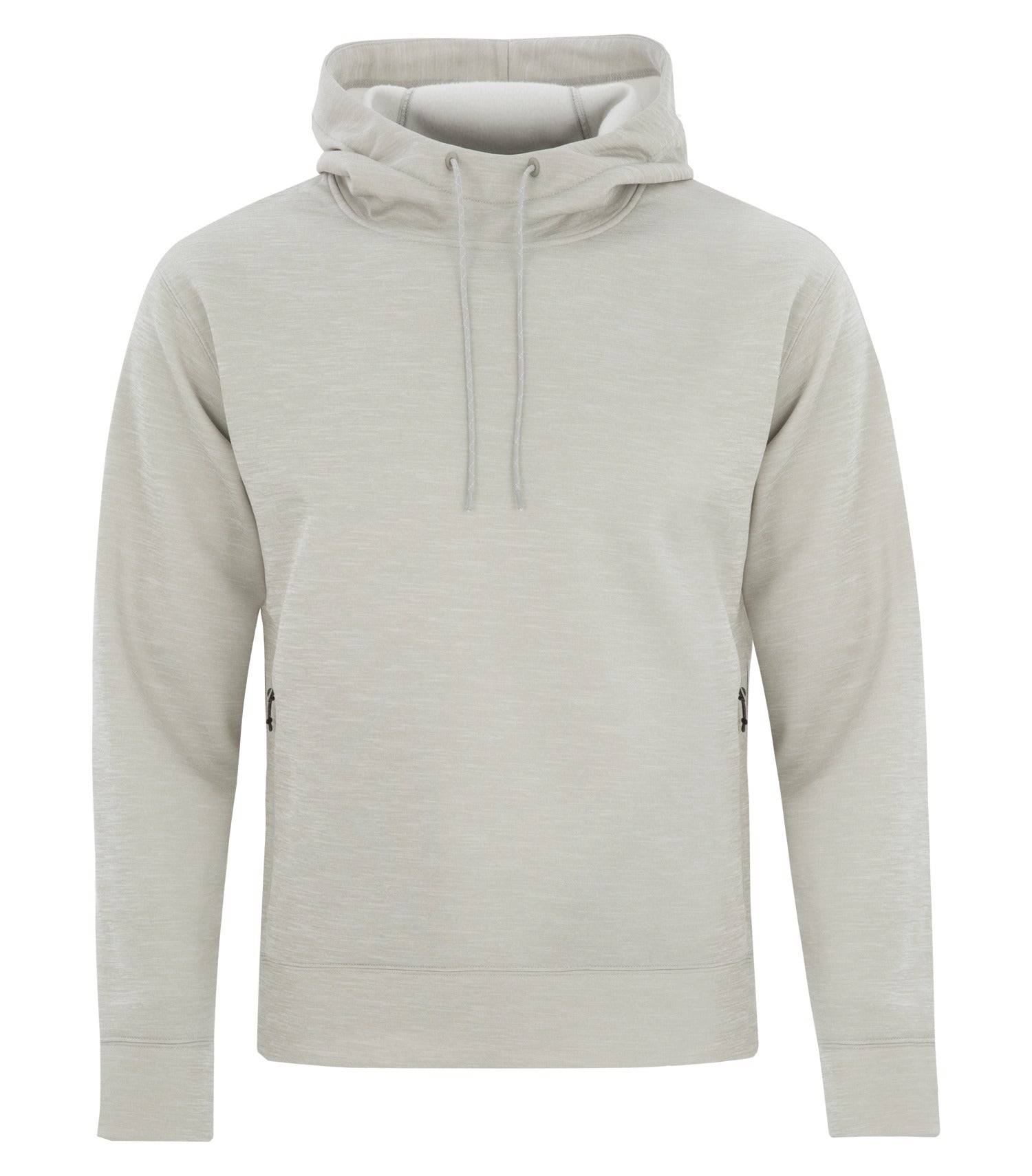 Dryframe DRY TECH WATER RESISTANT FLEECE PULLOVER HOOD (DF7656) - Glacierheather