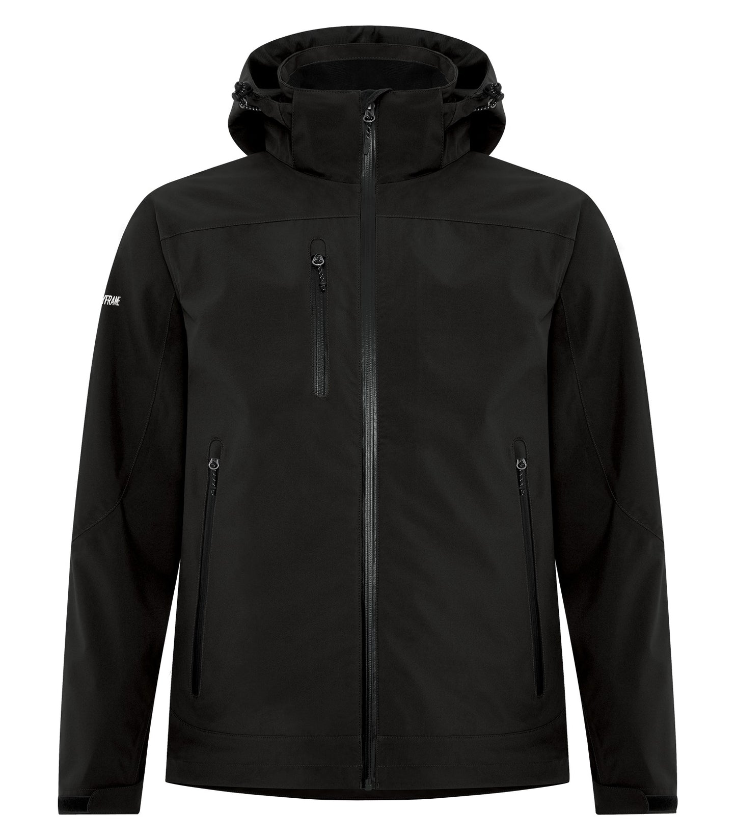 Dryframe TRI-TECH WATERPROOF HARD SHELL JACKET (DF7672) - Black