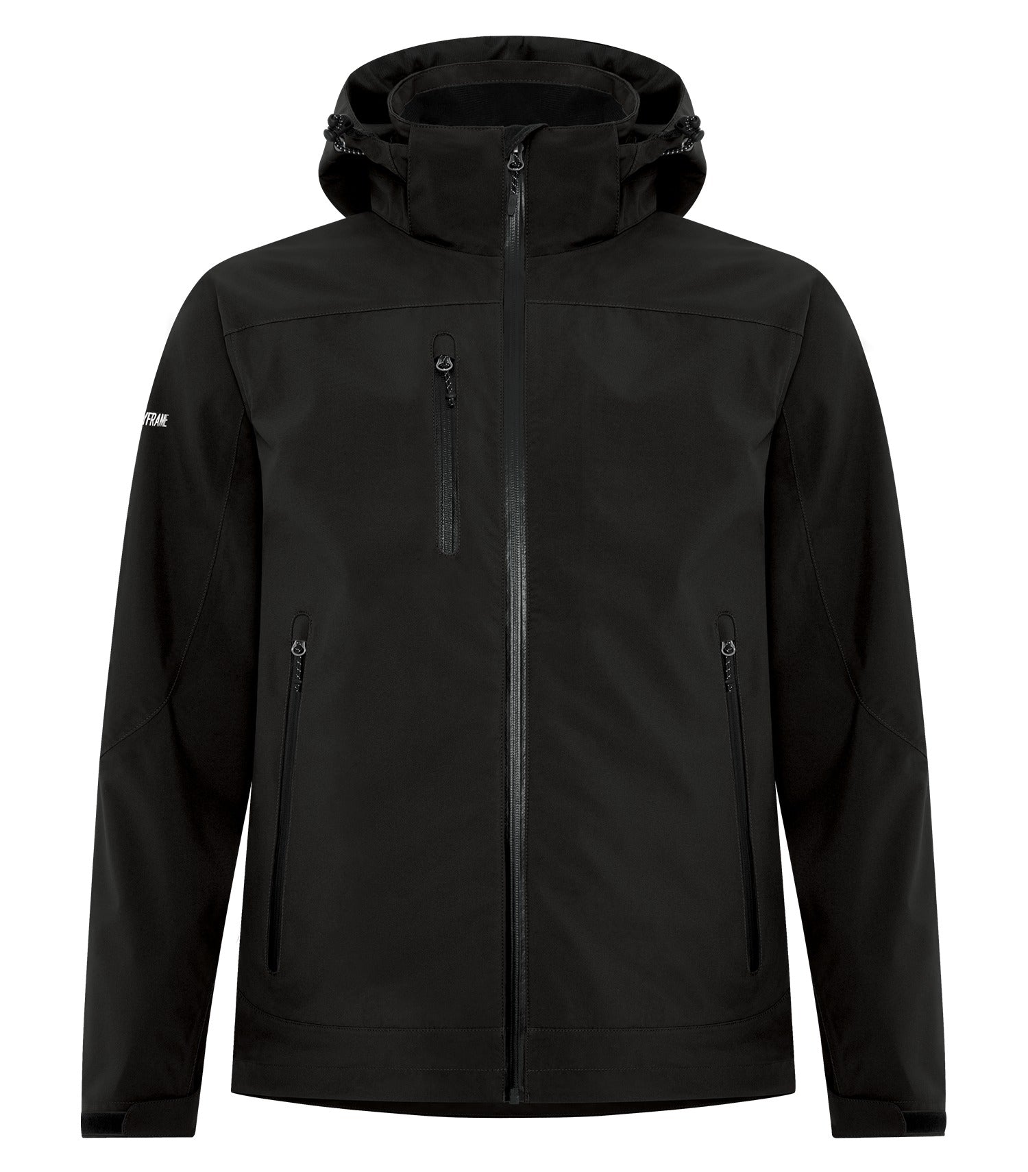 Dryframe TRI-TECH WATERPROOF HARD SHELL JACKET (DF7672) - Black
