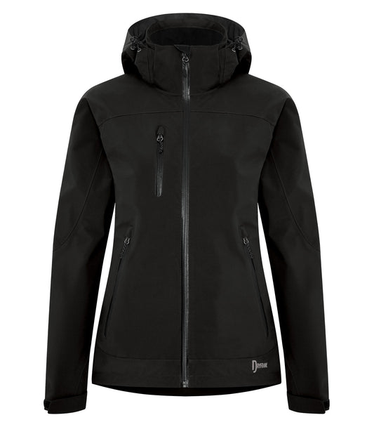 DRYFRAME® TRI-TECH WATERPROOF HARD SHELL LADIES' JACKET - Black