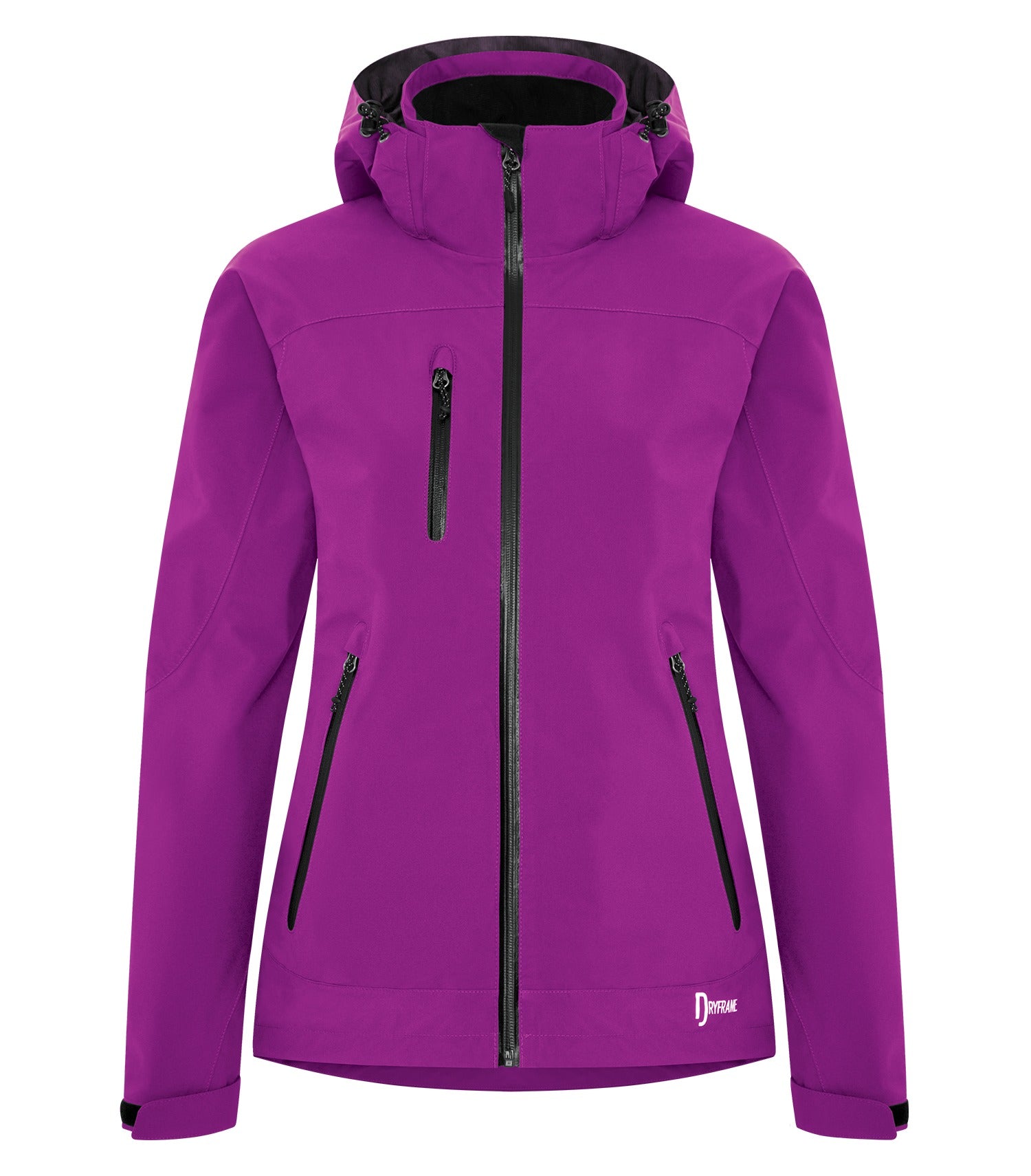 Dryframe TRI-TECH WATERPROOF HARD SHELL LADIES' JACKET (DF7672L) - Orchid