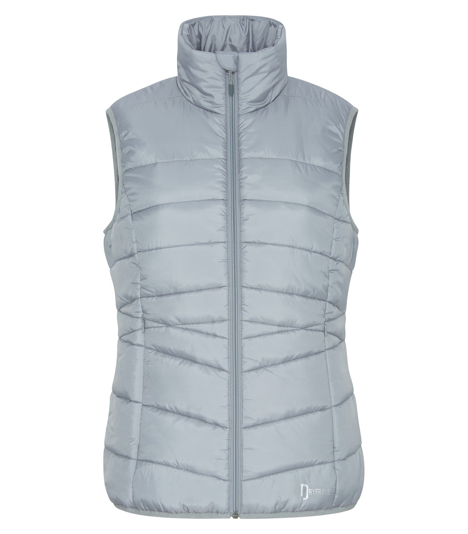 Dryframe DRY TECH INSULATED LADIES' VEST (DF7673L) - Platinumgrey