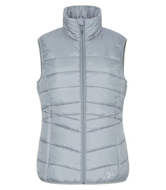 DRYFRAME® DRY TECH INSULATED LADIES' VEST - Platinum Grey