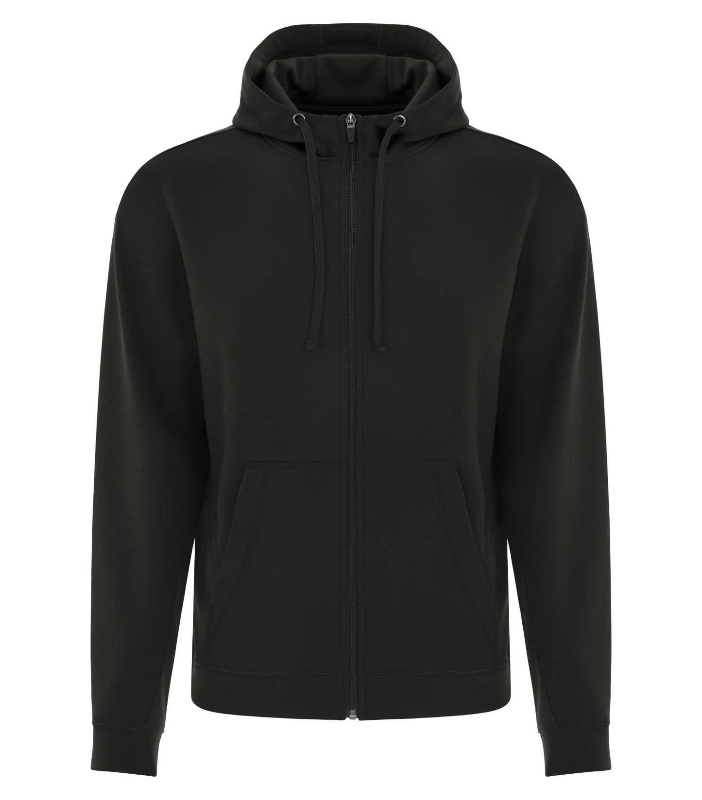 ATC FLEECE FULL ZIP HOODIE (F2004) - Black