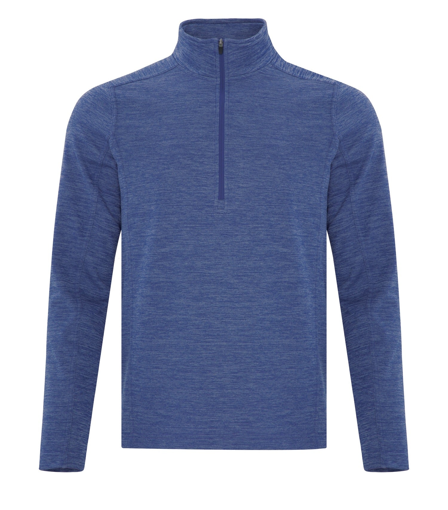 ATC HEATHER FLEECE 1/2 ZIP SWEATSHIRT (F2022) - Trueroyaldynamic