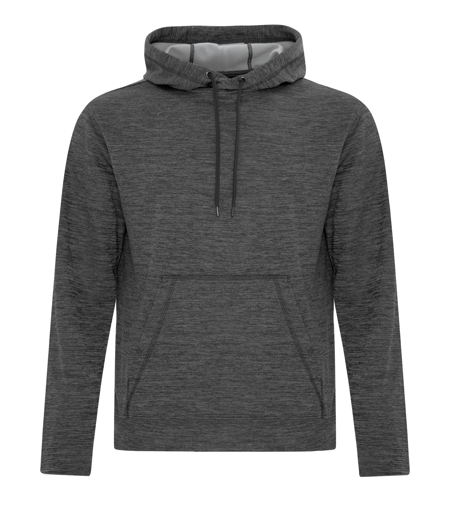 ATC HEATHER FLEECE HOODIE (F2033) - Charcoaldynamic