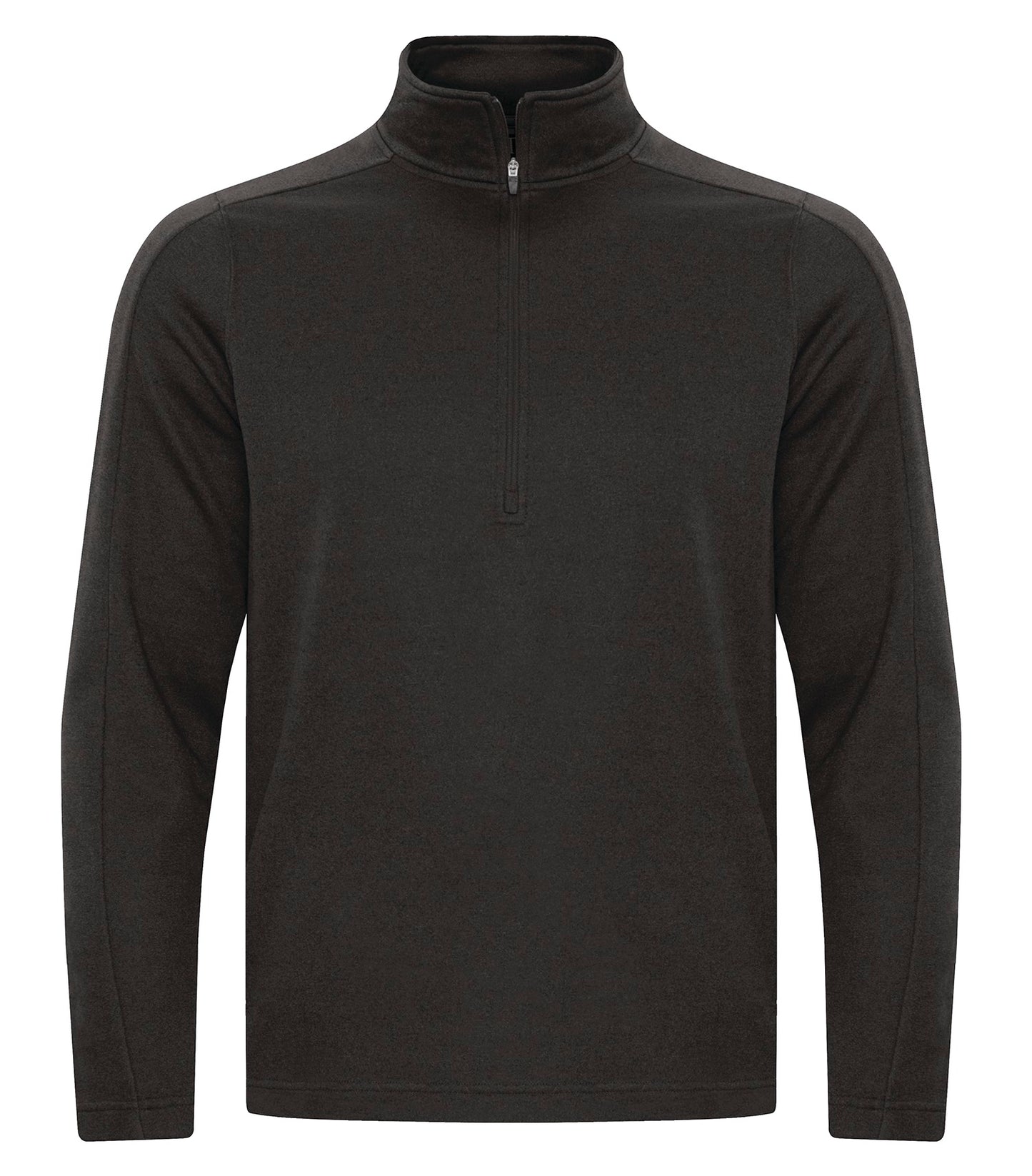 ATC FLEECE 1/2 ZIP SWEATSHIRT (F2035) - Charcoalheather