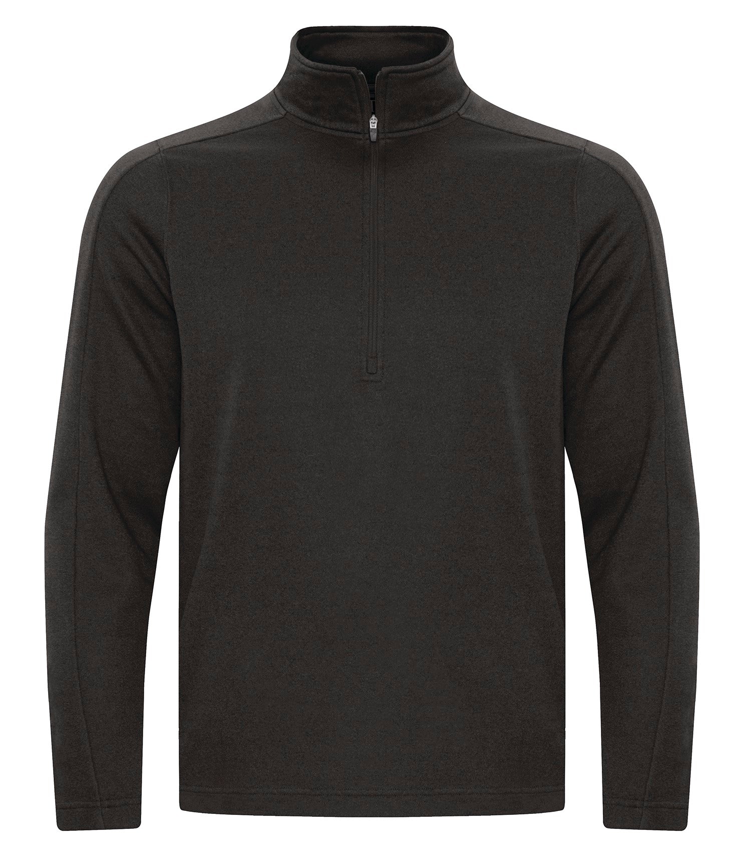 ATC FLEECE 1/2 ZIP SWEATSHIRT (F2035) - Charcoalheather