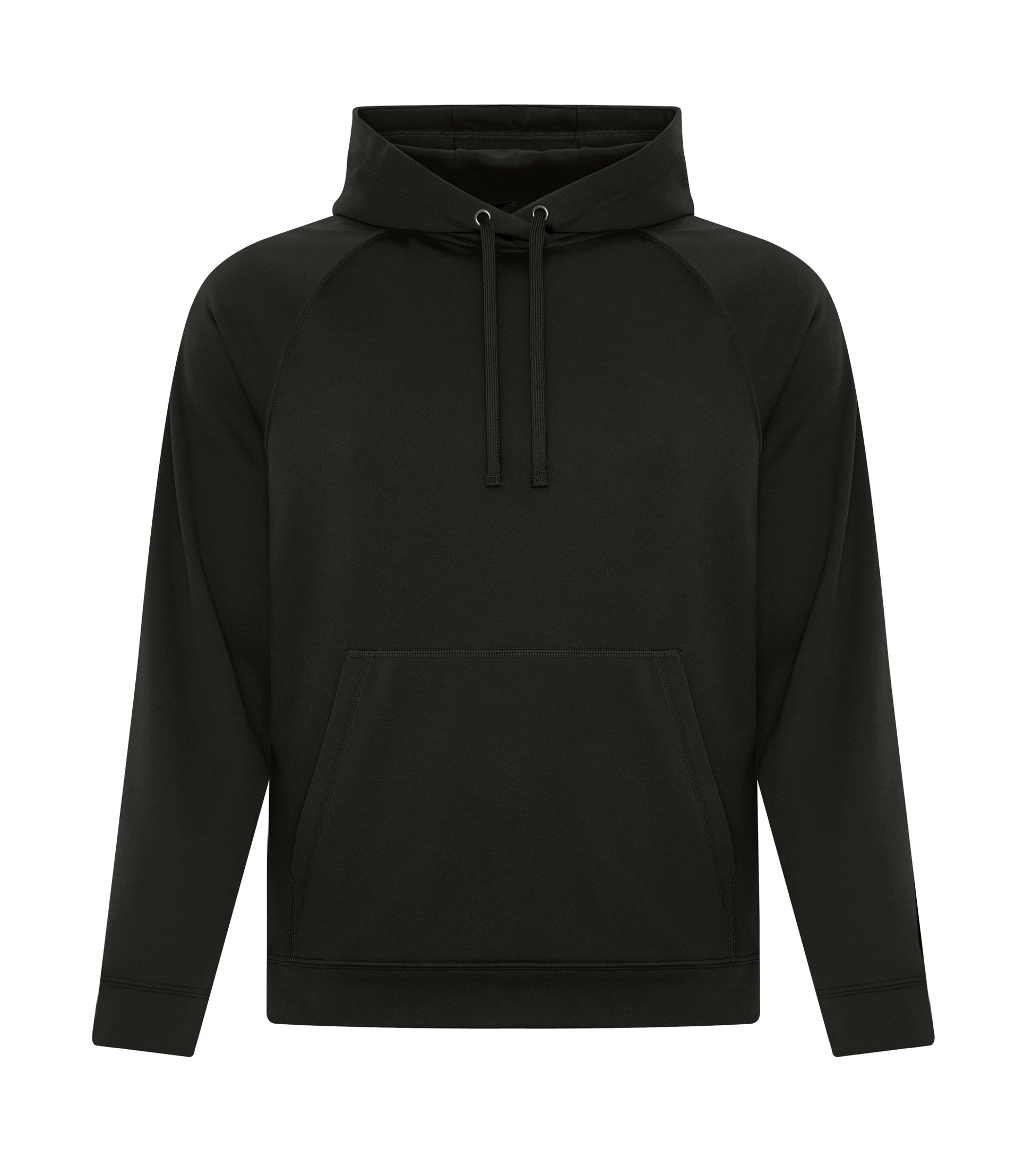 ATC FLEECE TWO TONE HOODIE (F2037) - Blackblack