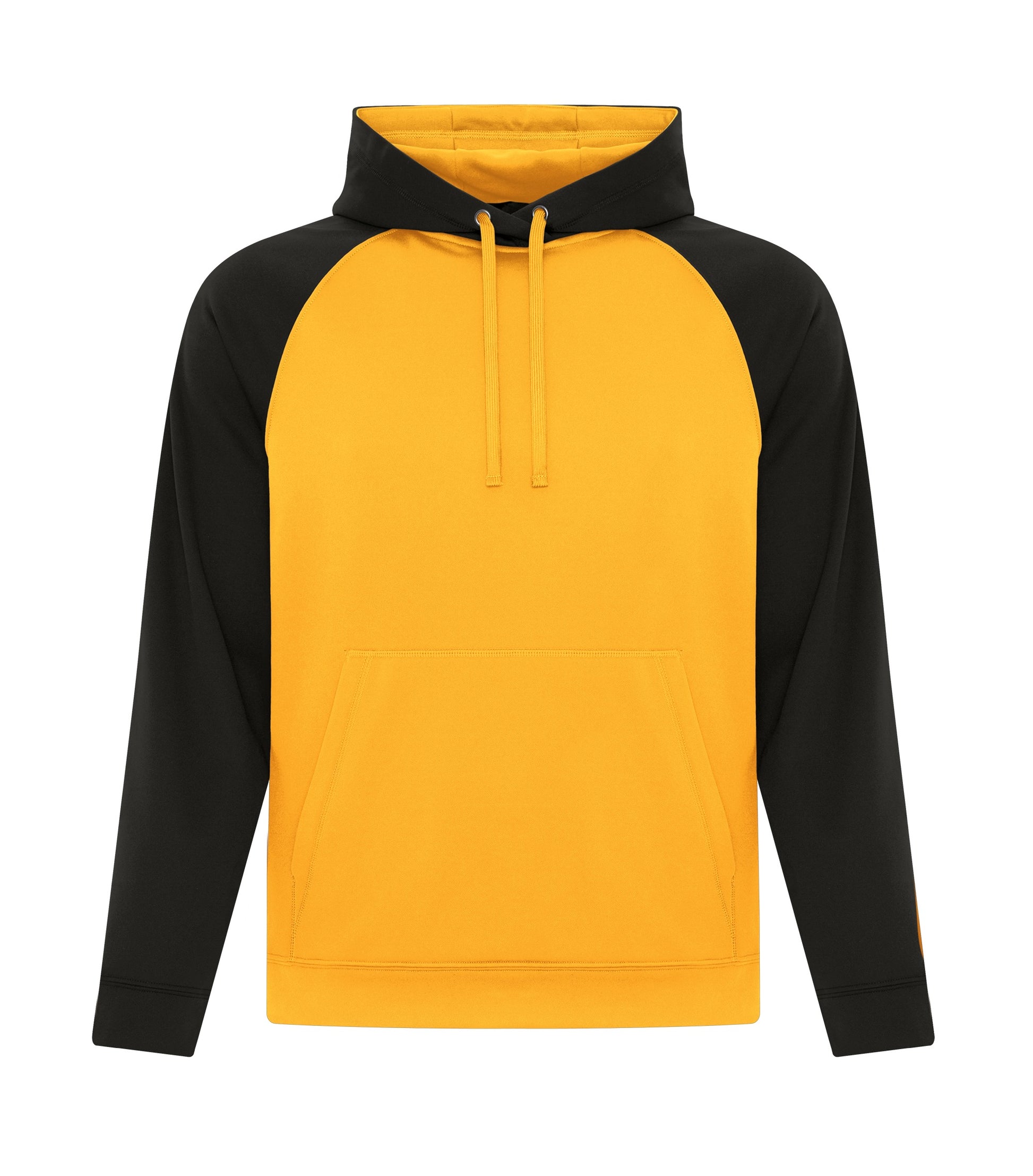 ATC FLEECE TWO TONE HOODIE (F2037) - Goldblack