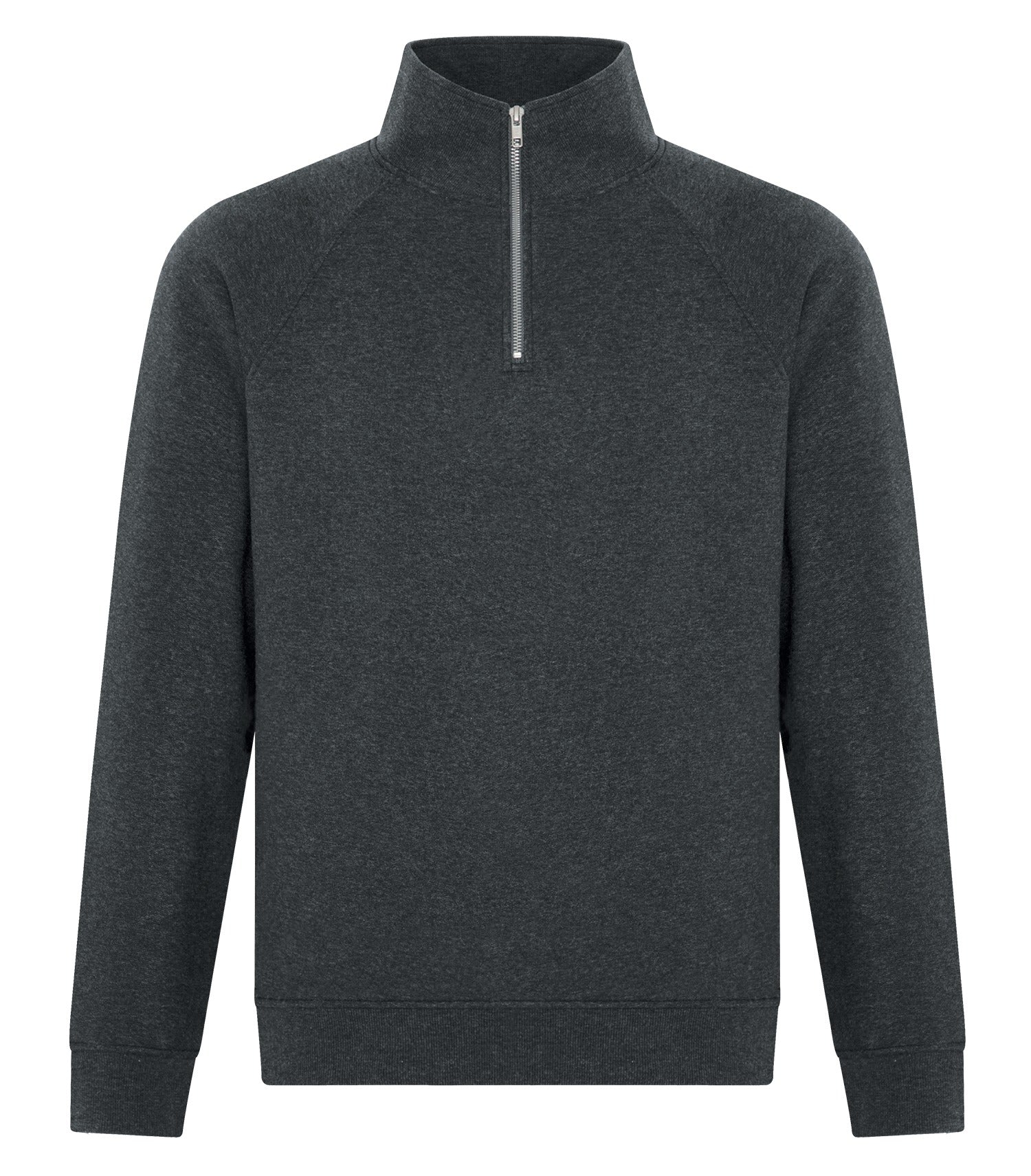 ATC VINTAGE 1/4 ZIP SWEATSHIRT (F2042) - Blackheather