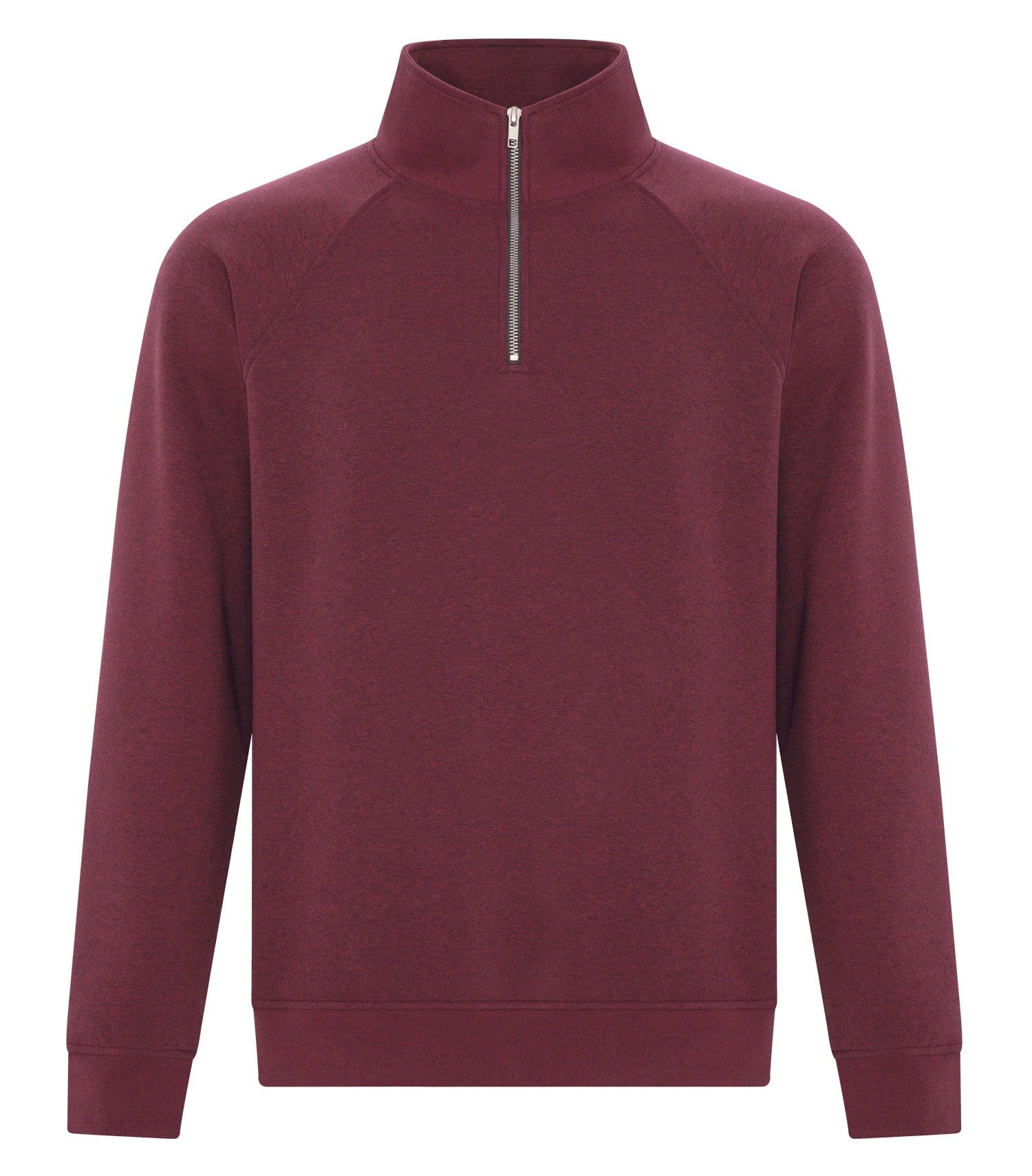 ATC VINTAGE 1/4 ZIP SWEATSHIRT (F2042) - Cardinalheather