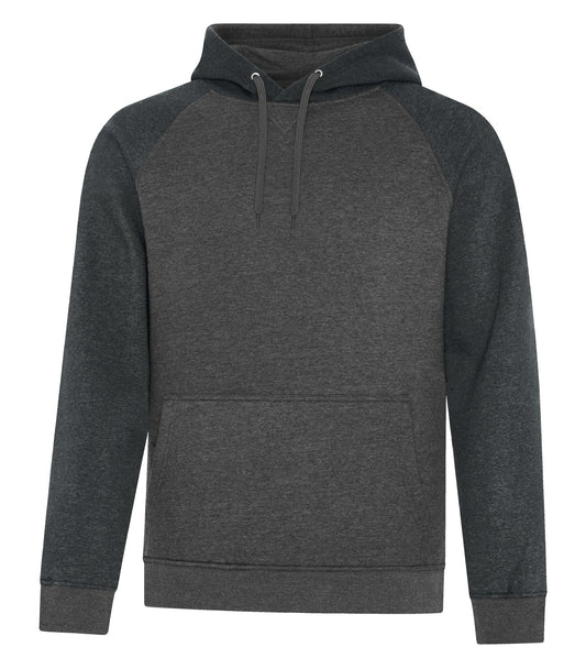 ATC™ ESACTIVE® VINTAGE TWO TONE HOODIE - Black Heather*/Charcoal Heather