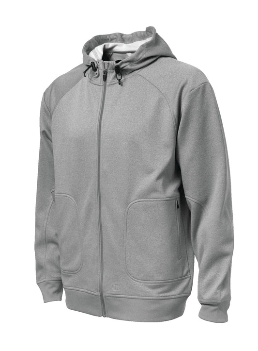 ATC™ PTECH® FLEECE HOODED JACKET - Sport Heather Grey