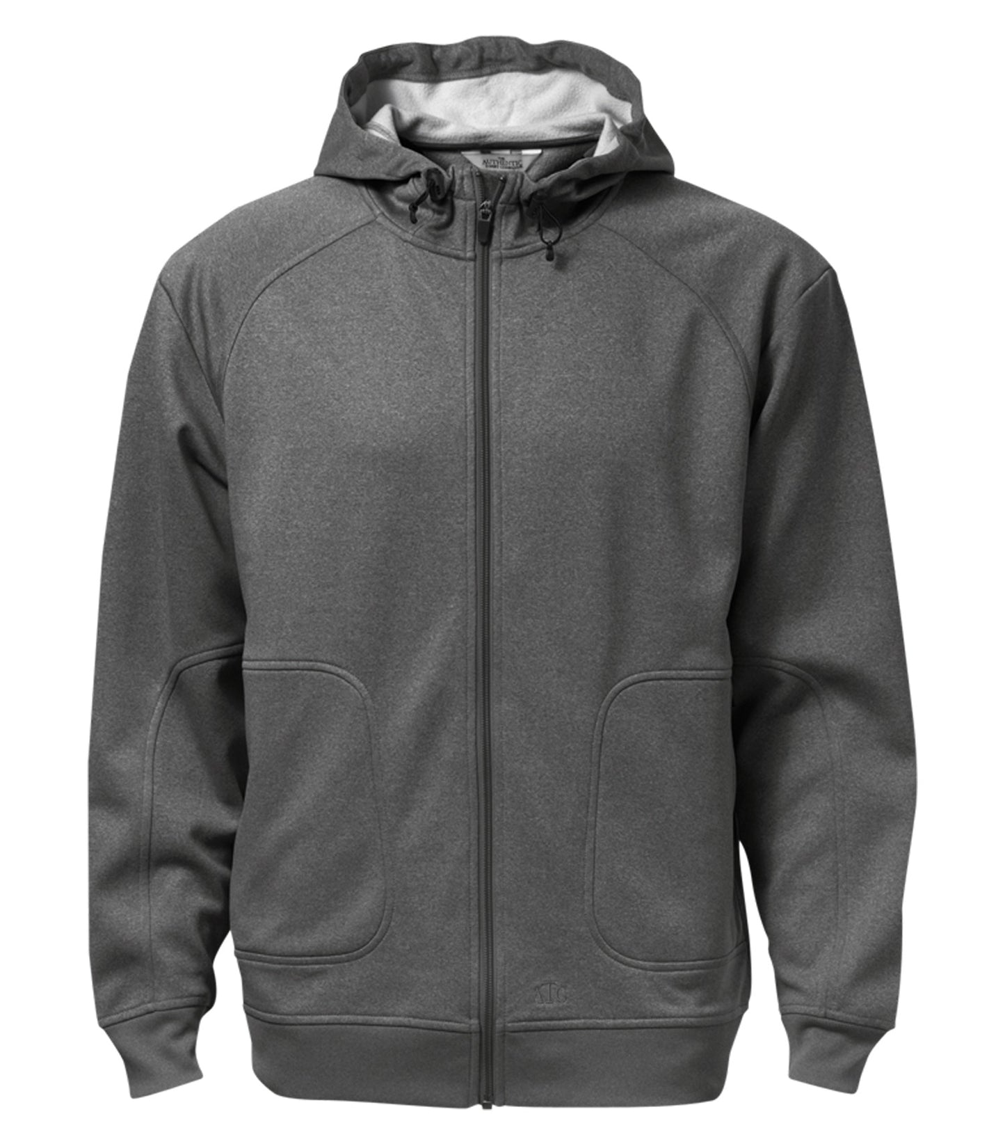 ATC FLEECE HOODED JACKET (F221) - Charcoalheather
